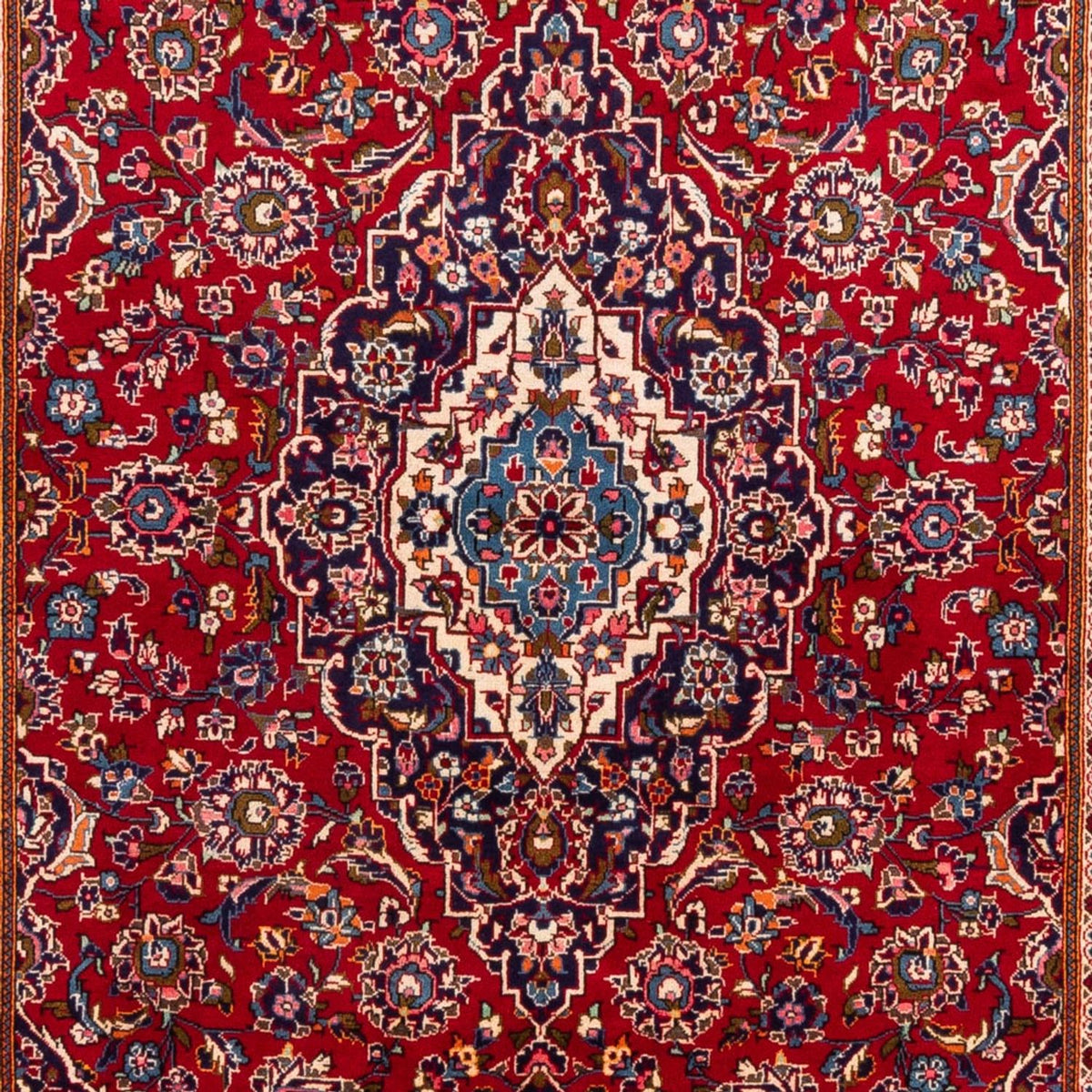 Tapis persan - Keshan - 306 x 200 cm - rouge