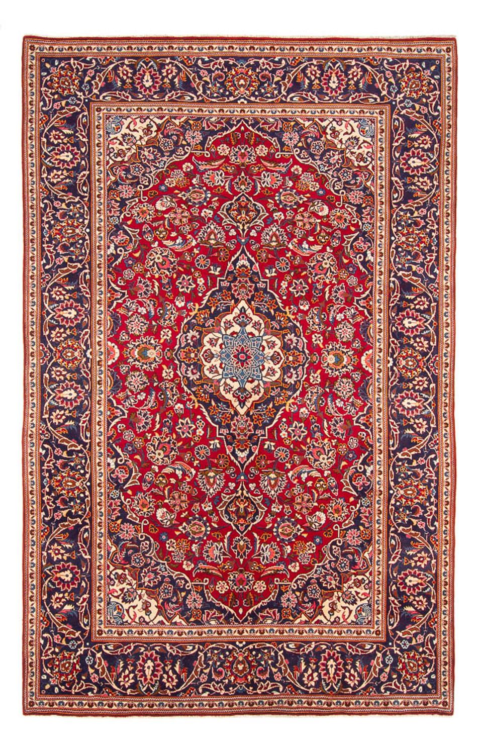 Tapis persan - Keshan - 303 x 202 cm - rouge