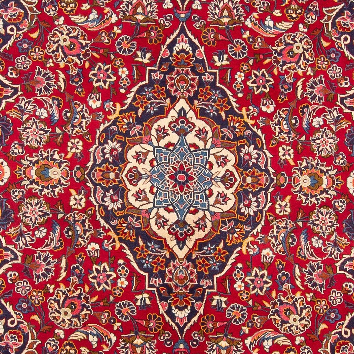 Tapis persan - Keshan - 303 x 202 cm - rouge