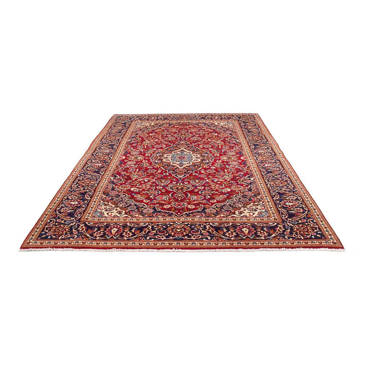 Tapis persan - Keshan - 303 x 202 cm - rouge