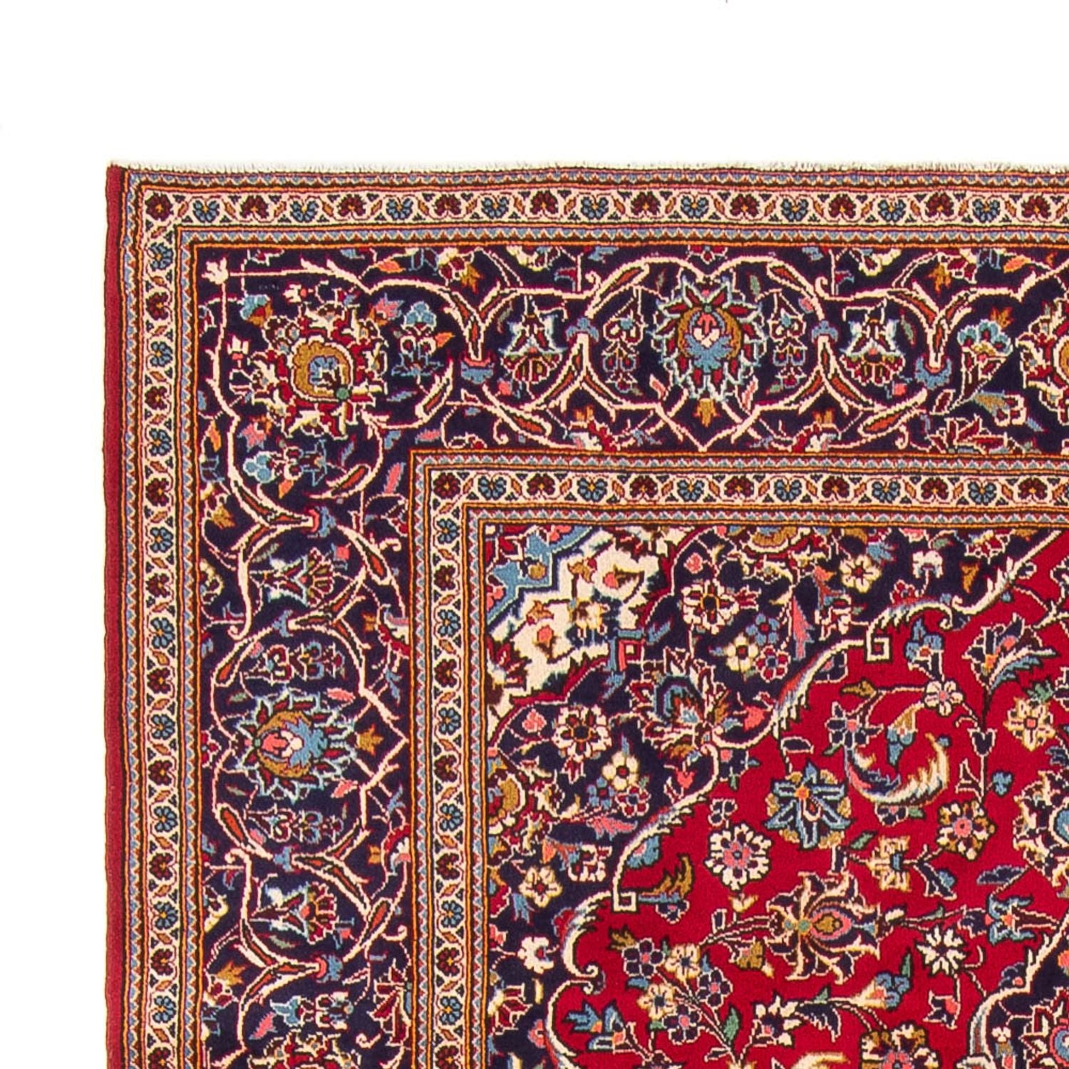 Tapis persan - Keshan - 302 x 203 cm - rouge