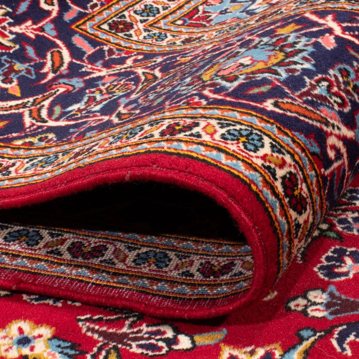 Tapis persan - Keshan - 302 x 203 cm - rouge