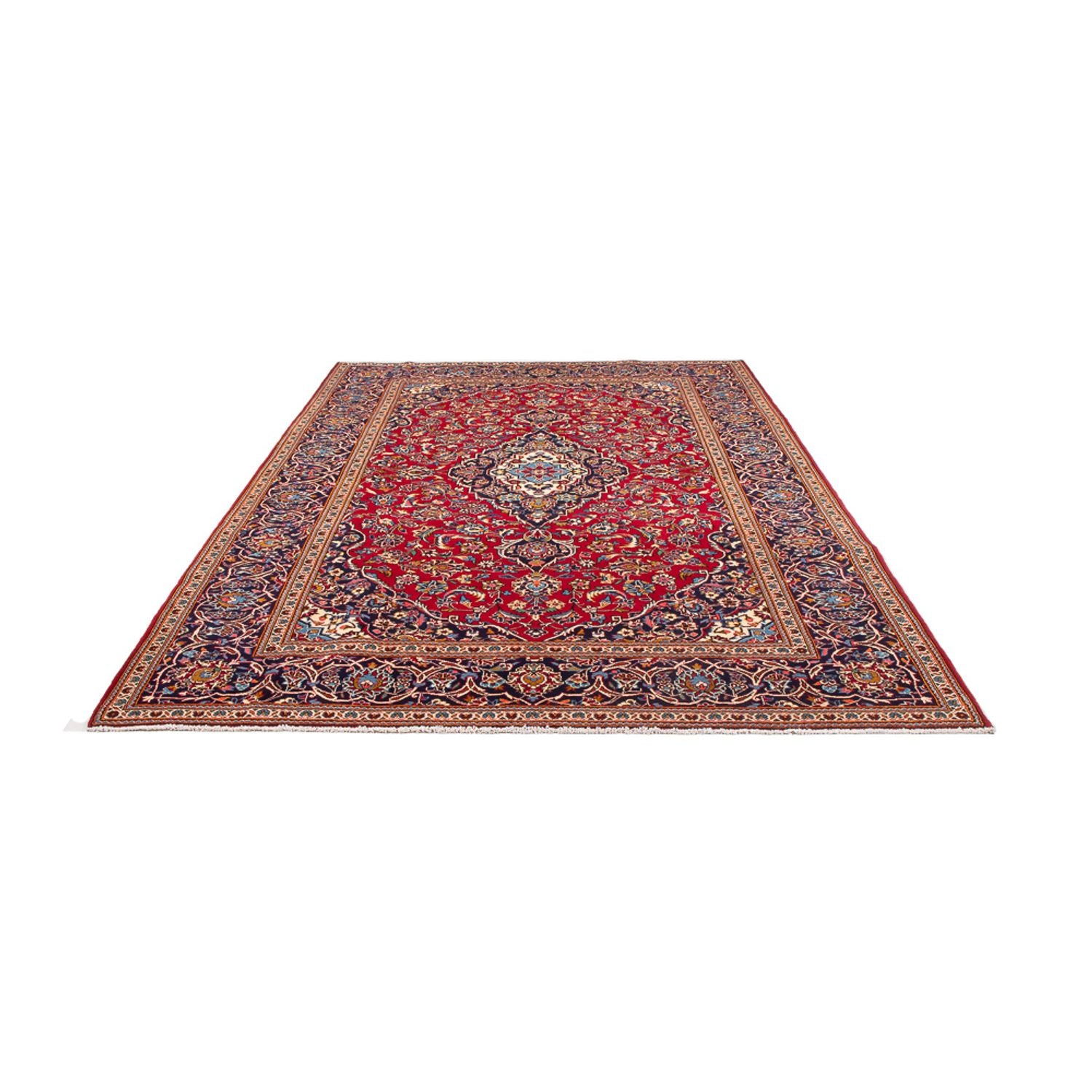 Tapis persan - Keshan - 302 x 203 cm - rouge