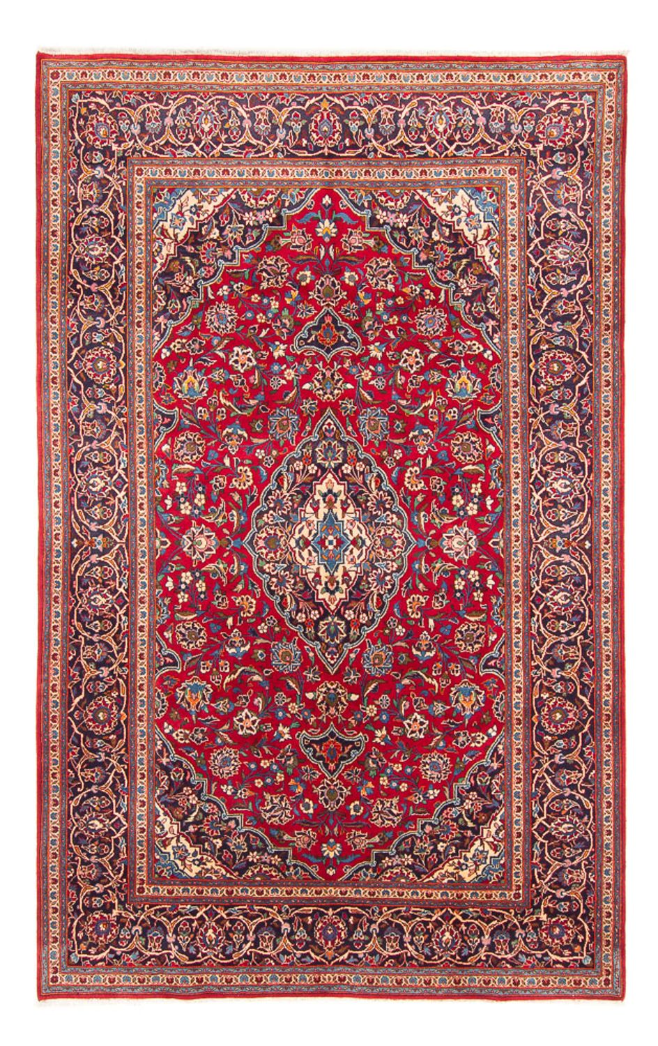Tapis persan - Keshan - 307 x 200 cm - rouge