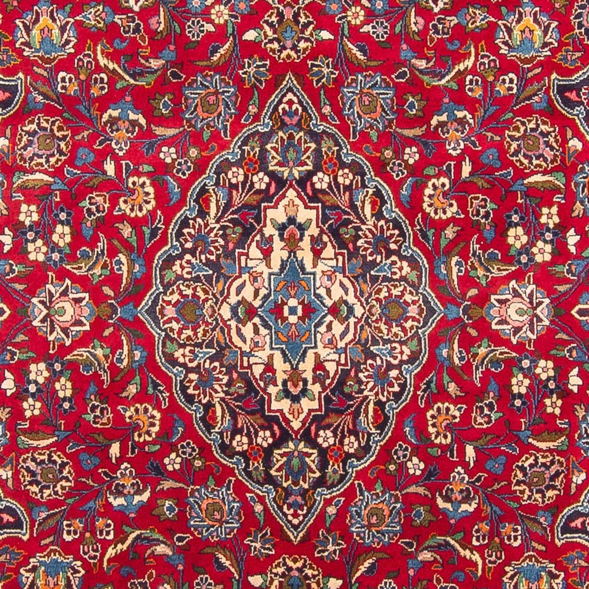Tapis persan - Keshan - 307 x 200 cm - rouge