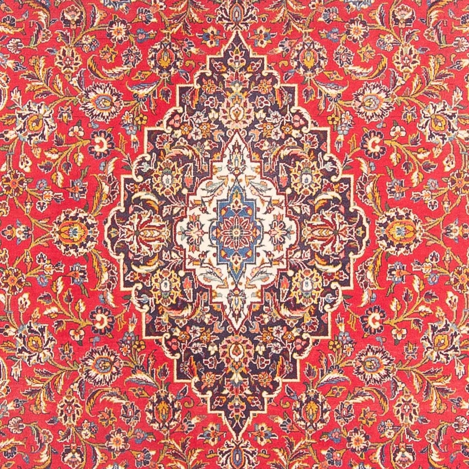 Tapis persan - Keshan - 297 x 207 cm - rouge