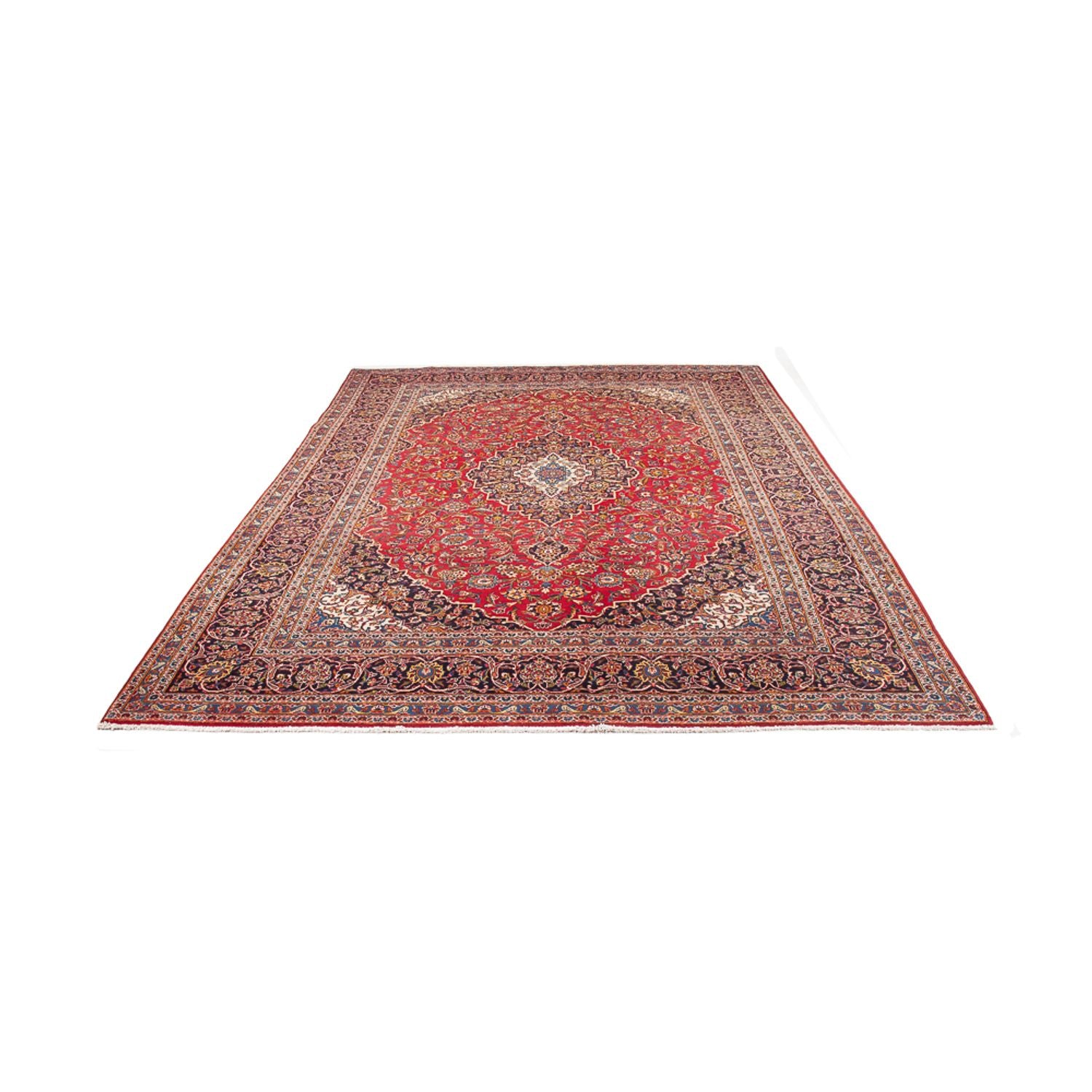 Tapis persan - Keshan - 297 x 207 cm - rouge