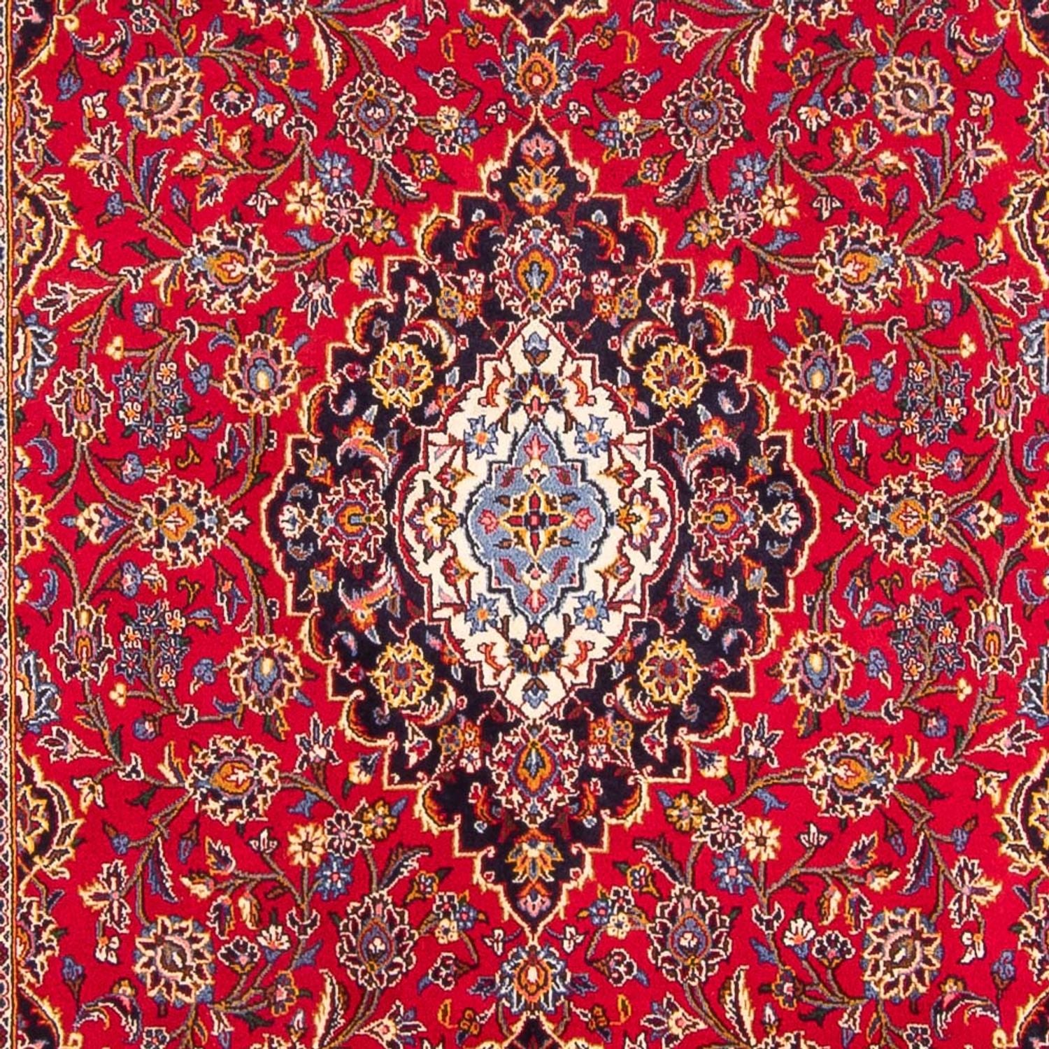 Tapis persan - Keshan - 313 x 197 cm - rouge