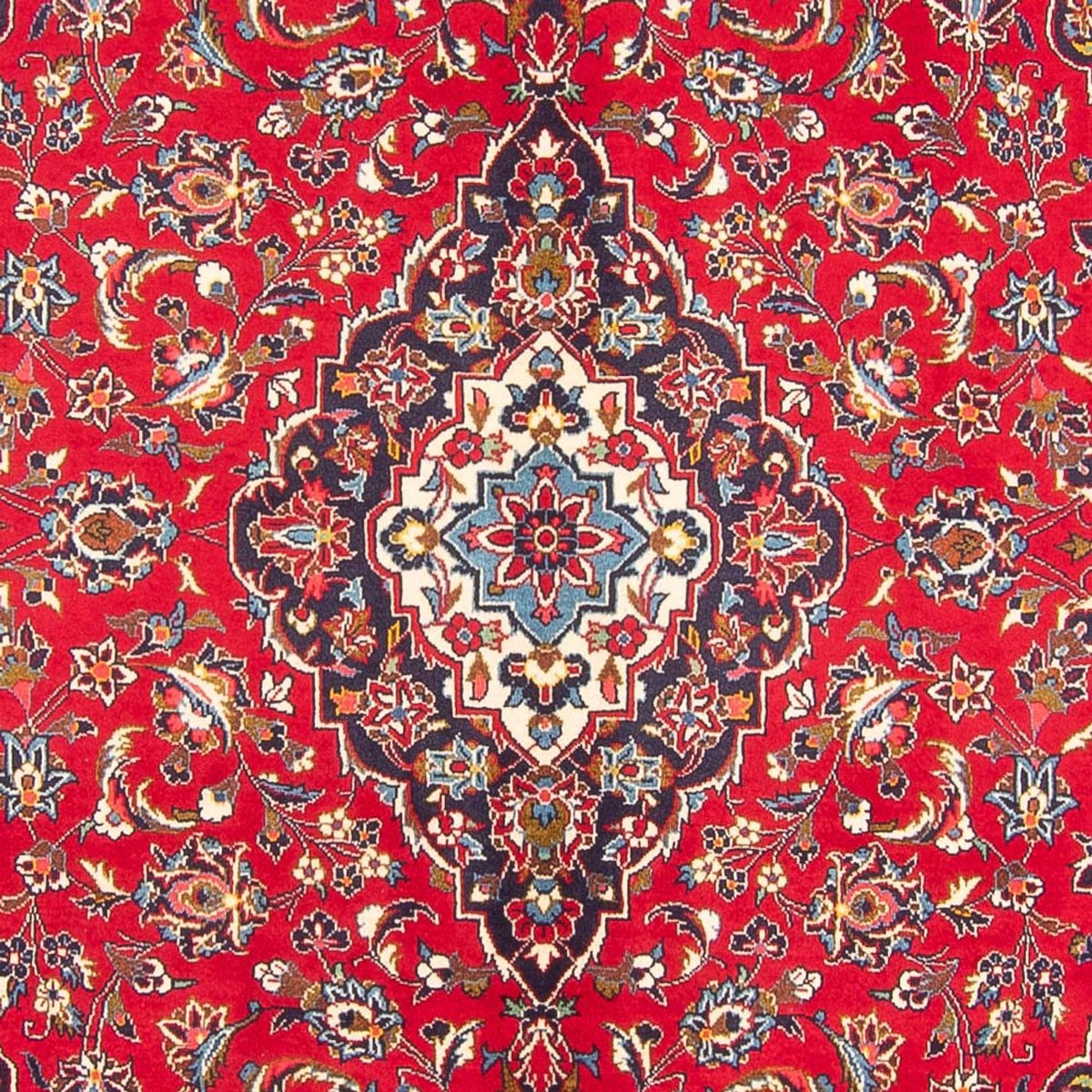 Tapis persan - Keshan - 303 x 204 cm - rouge
