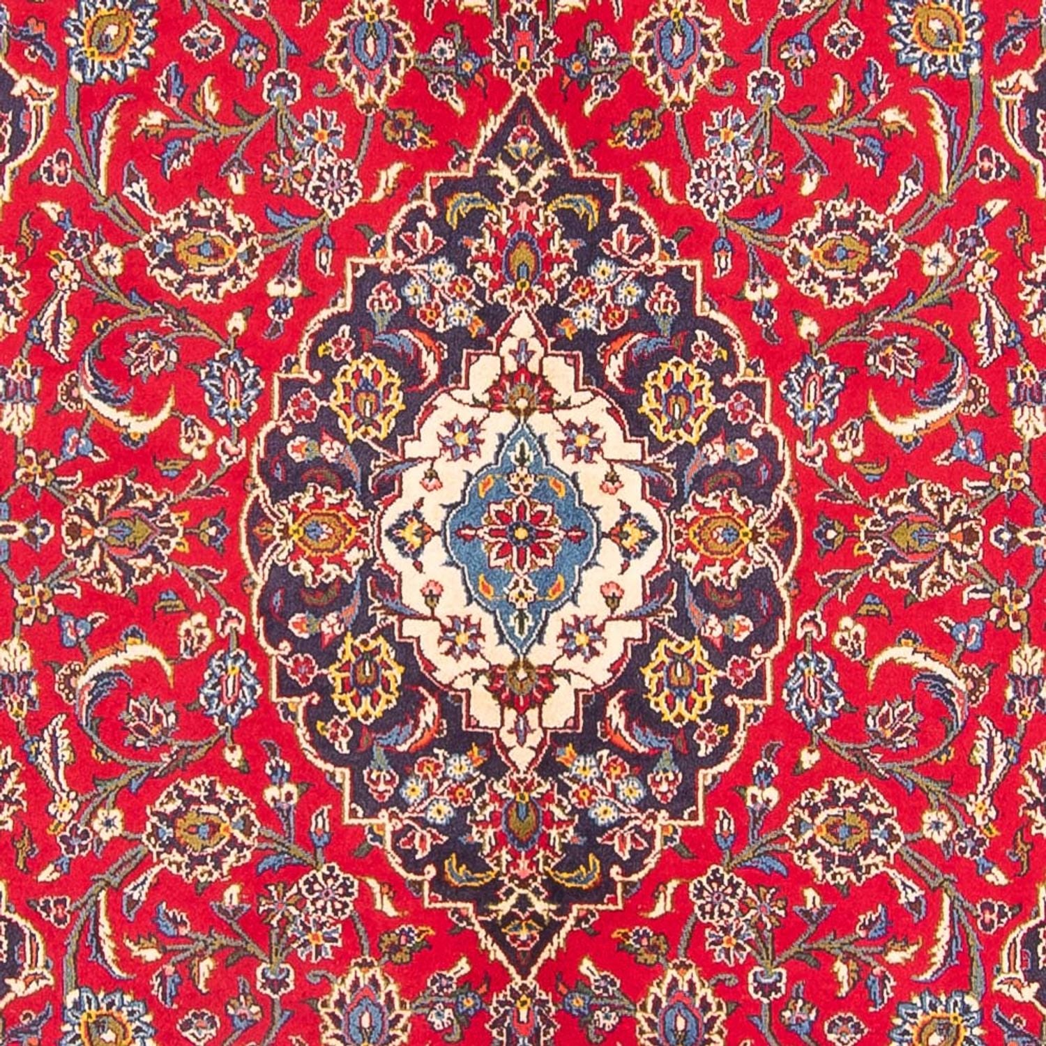 Tapis persan - Keshan - 302 x 205 cm - rouge