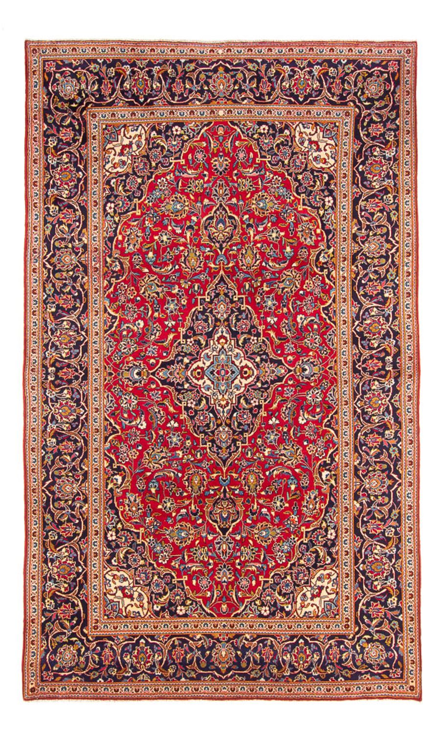 Tapis persan - Keshan - 314 x 197 cm - rouge