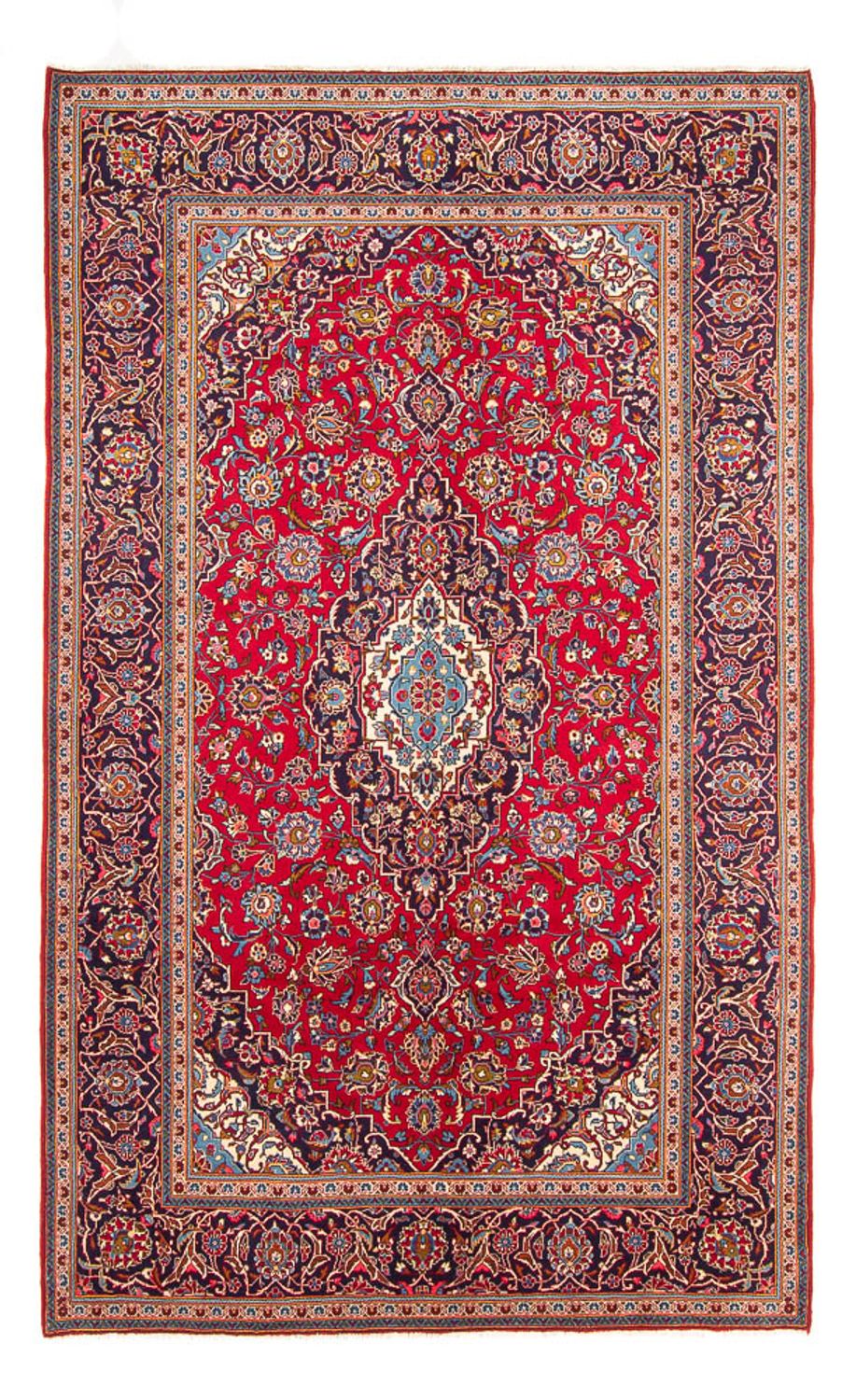 Tapis persan - Keshan - 310 x 200 cm - rouge