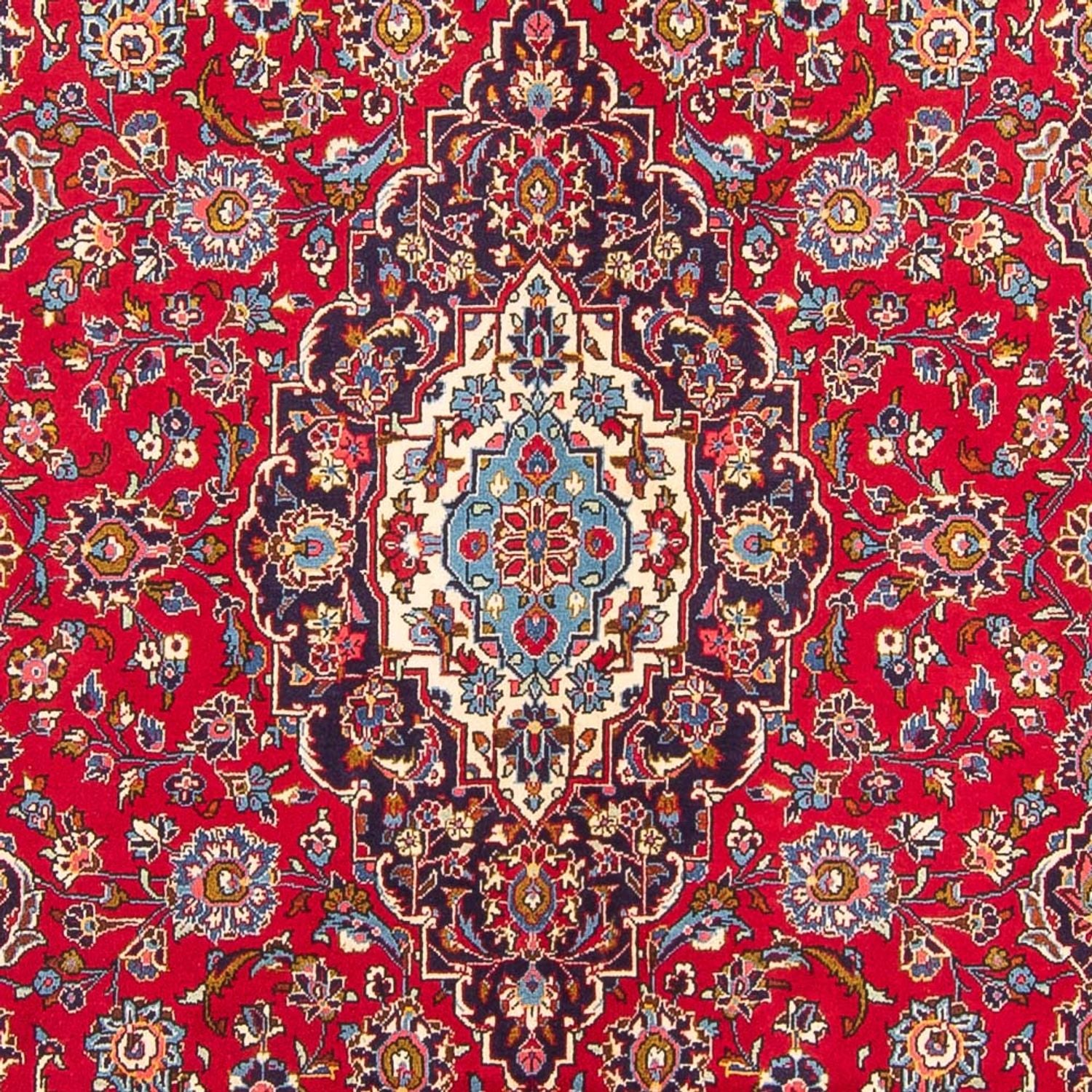 Tapis persan - Keshan - 310 x 200 cm - rouge