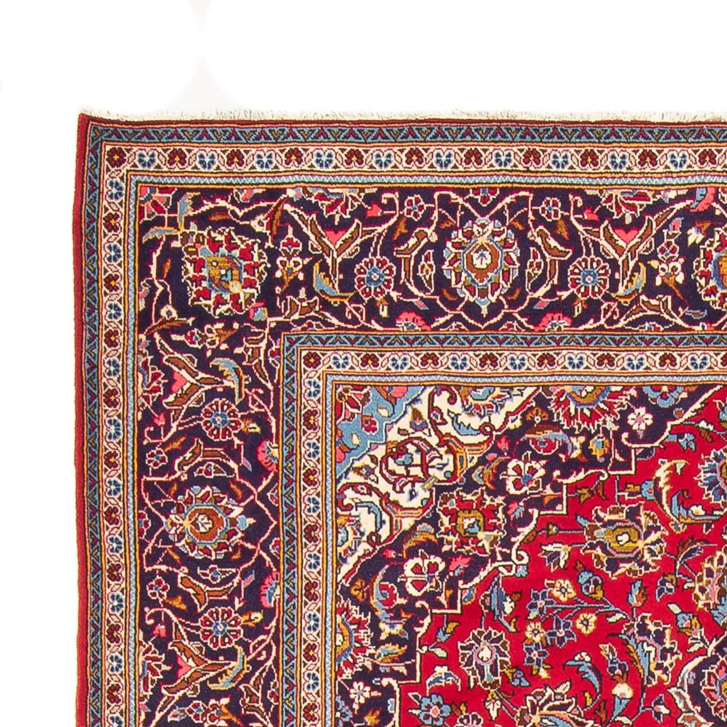 Tapis persan - Keshan - 310 x 200 cm - rouge