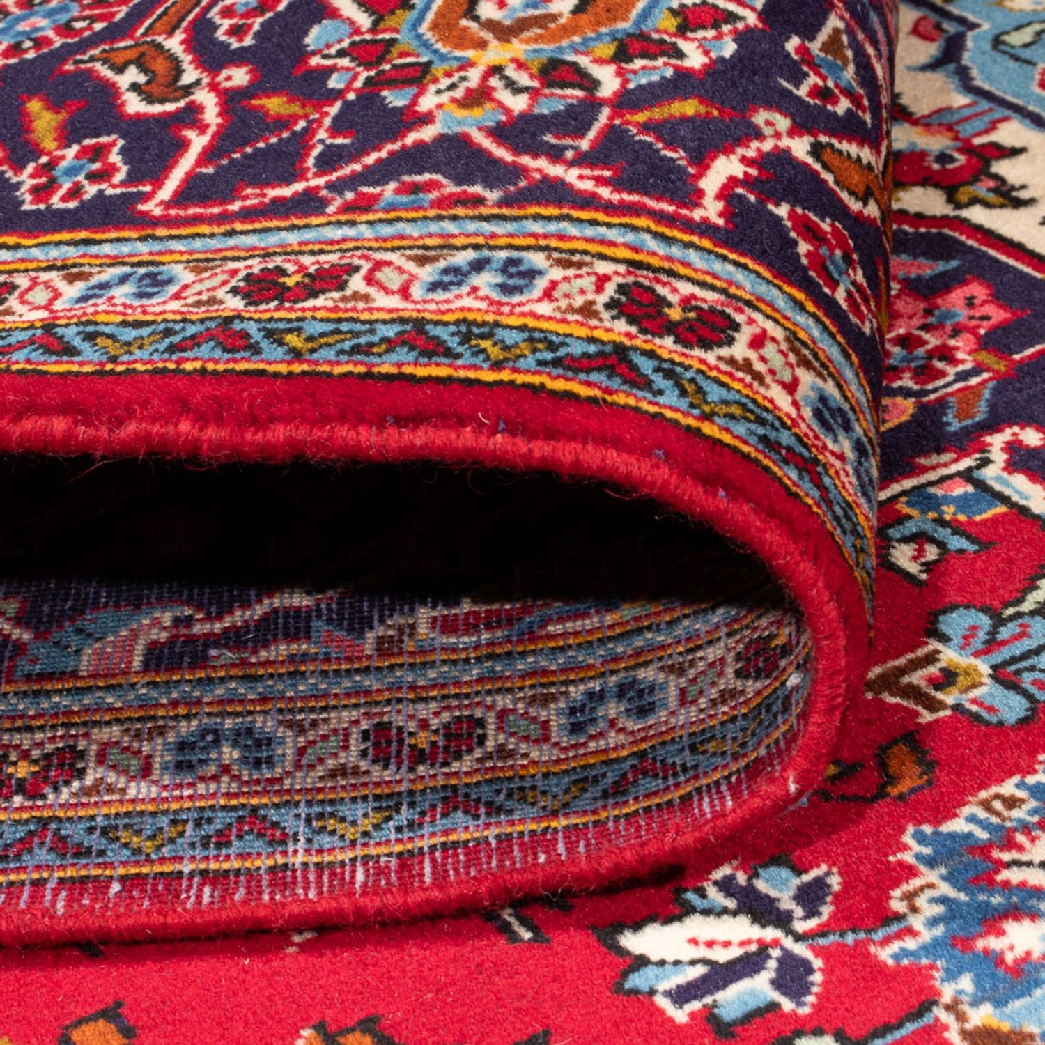 Tapis persan - Keshan - 310 x 200 cm - rouge