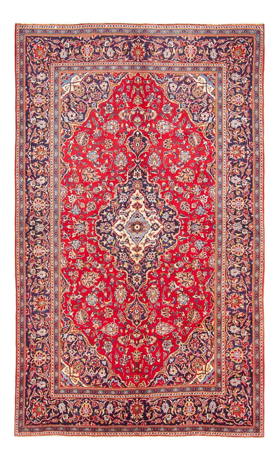 Tapis persan - Keshan - 310 x 200 cm - rouge