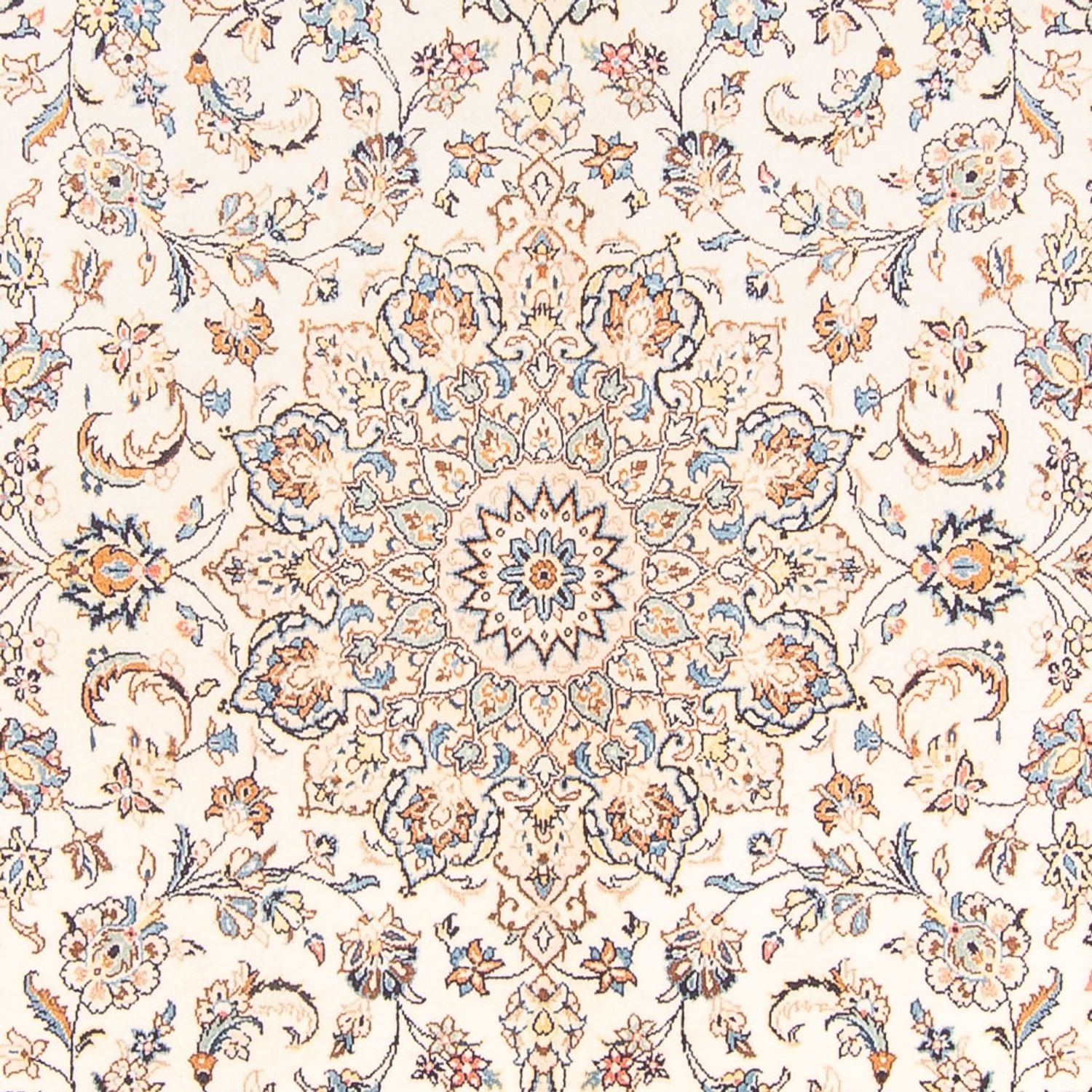 Tapis persan - Keshan - 314 x 198 cm - crème