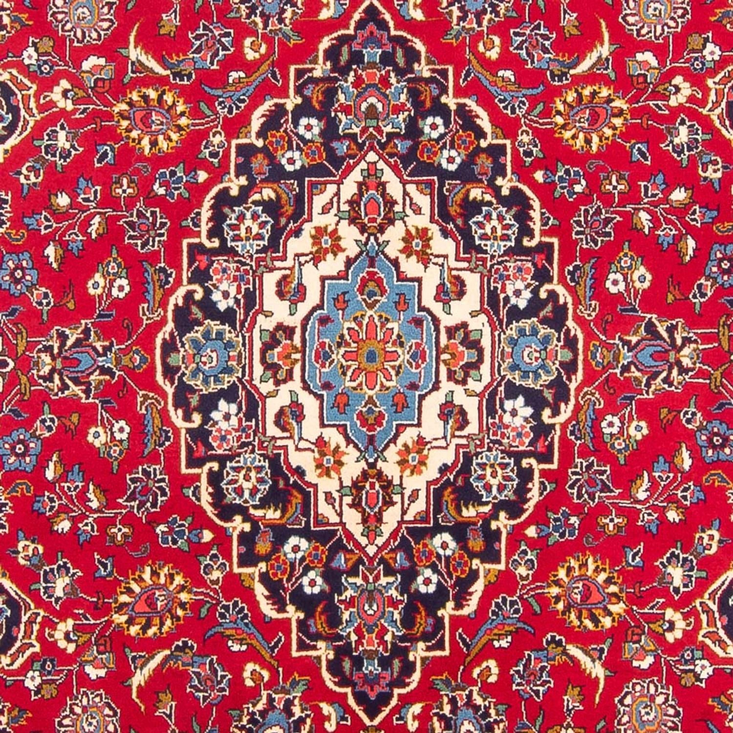 Tapis persan - Keshan - 300 x 208 cm - rouge