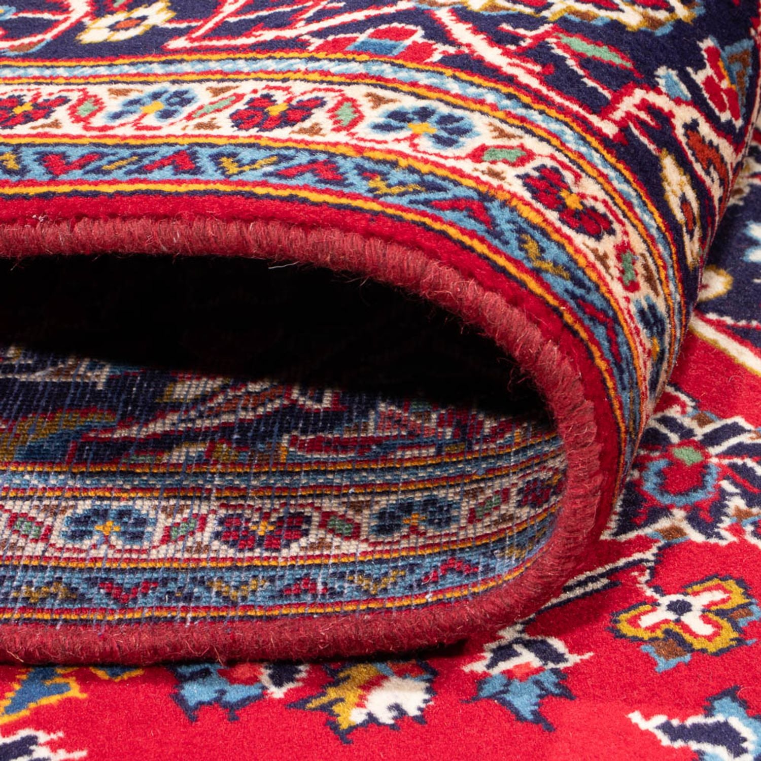 Tapis persan - Keshan - 300 x 208 cm - rouge