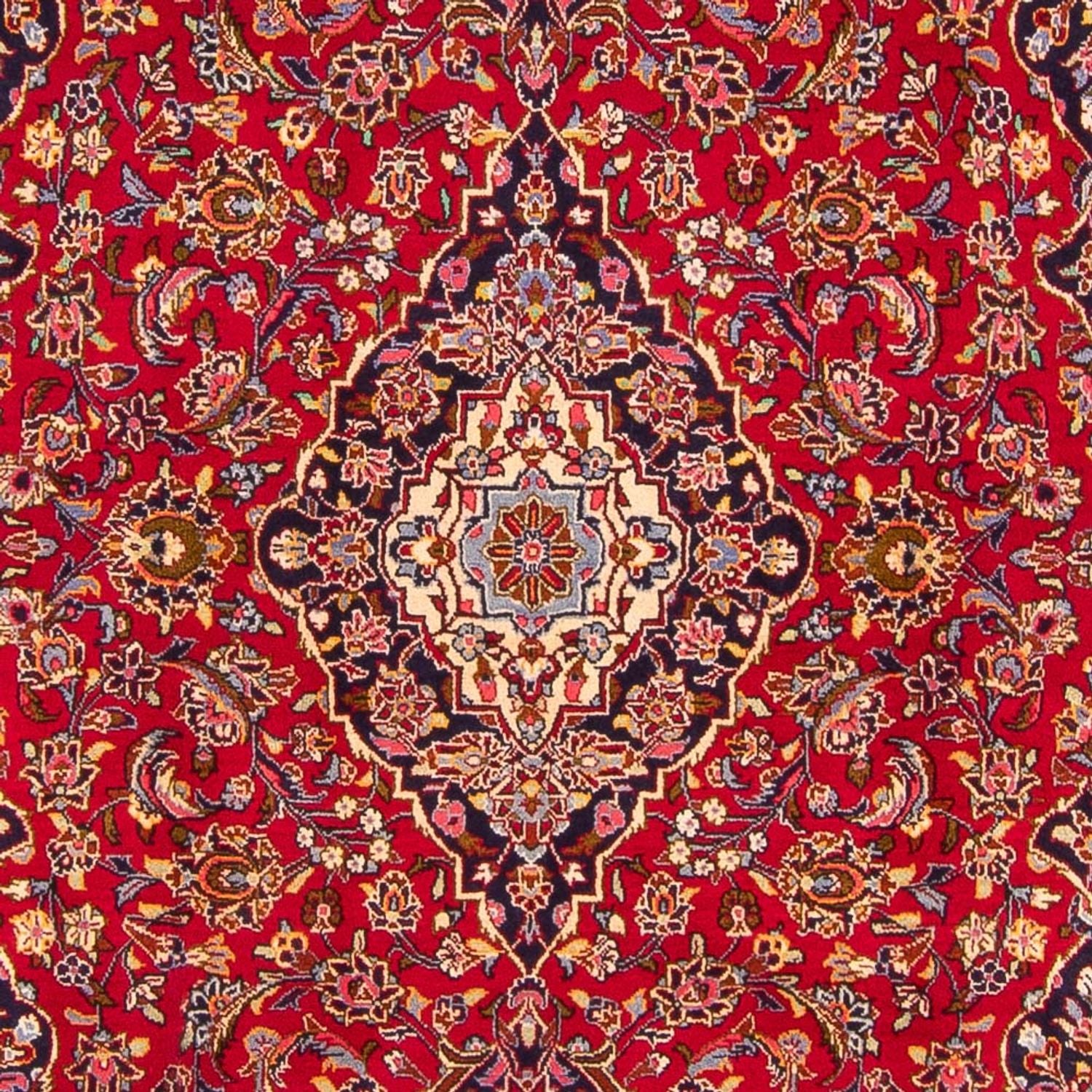 Tapis persan - Keshan - 305 x 205 cm - rouge