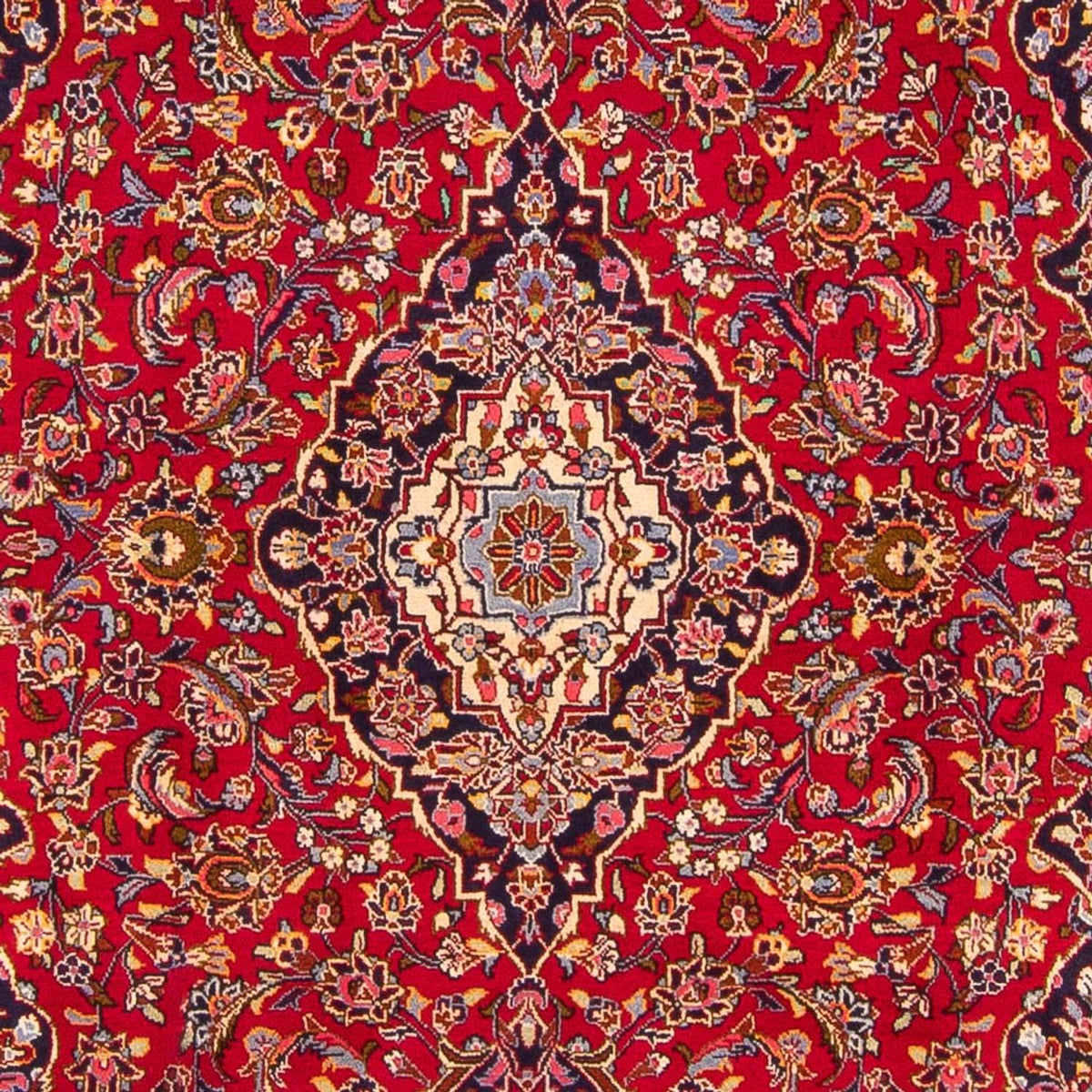 Tapis persan - Keshan - 305 x 205 cm - rouge