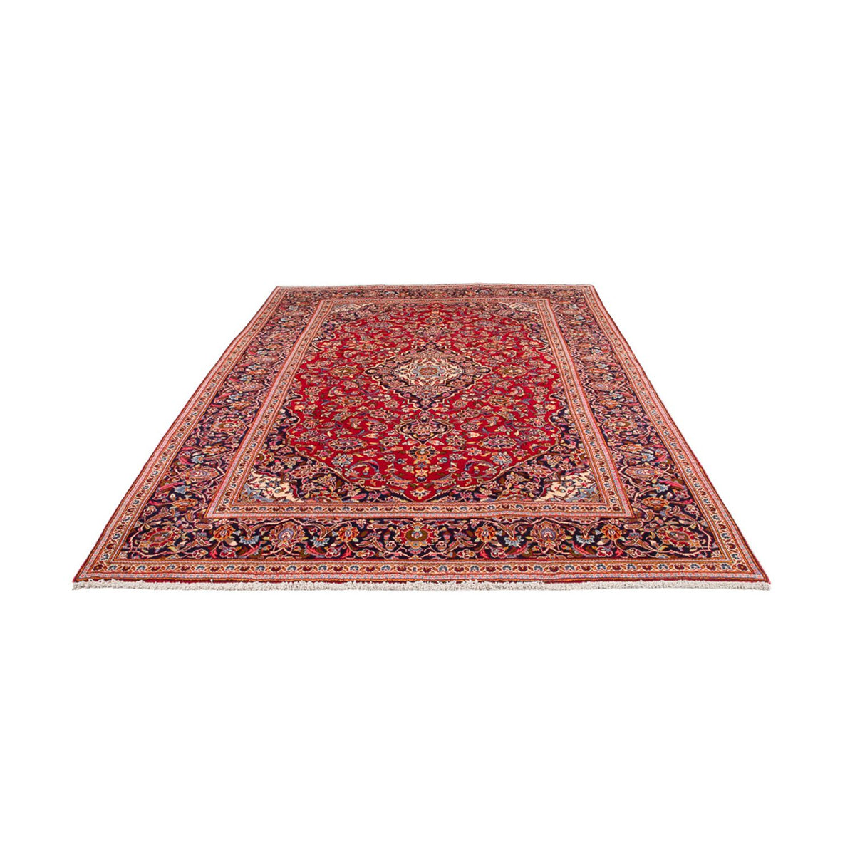 Tapis persan - Keshan - 305 x 205 cm - rouge