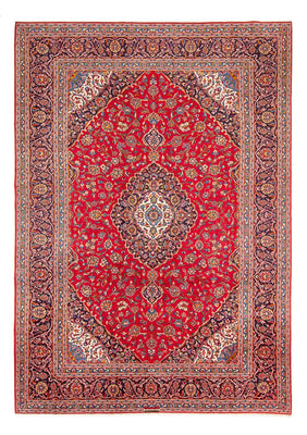 Tapis persan - Keshan carré  - 254 x 246 cm - rouge