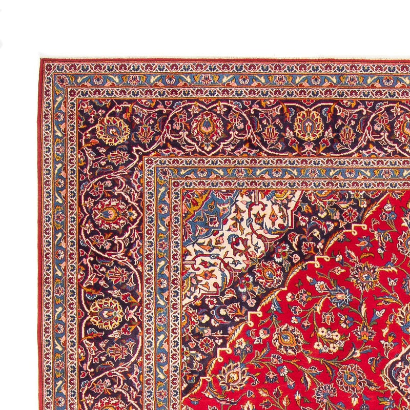 Tapis persan - Keshan carré  - 254 x 246 cm - rouge