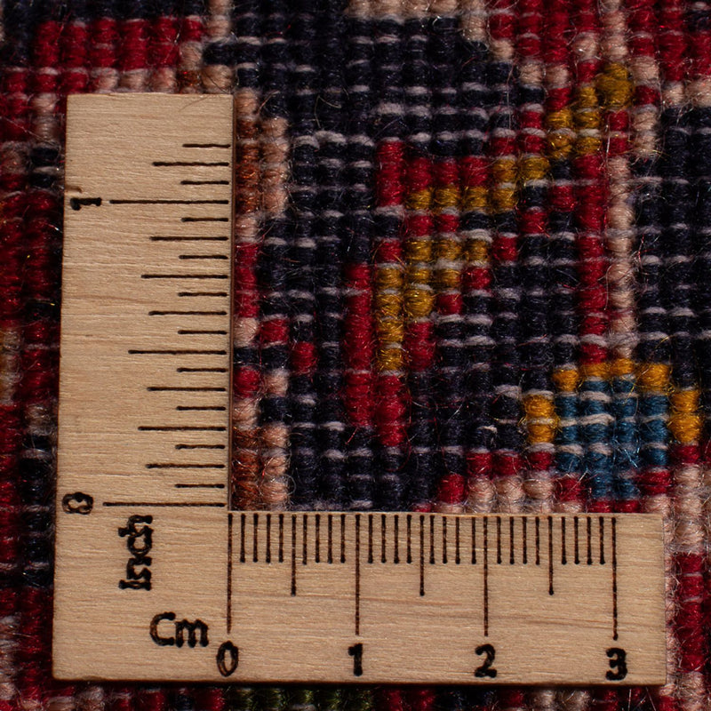 Tapis persan - Keshan carré  - 254 x 246 cm - rouge