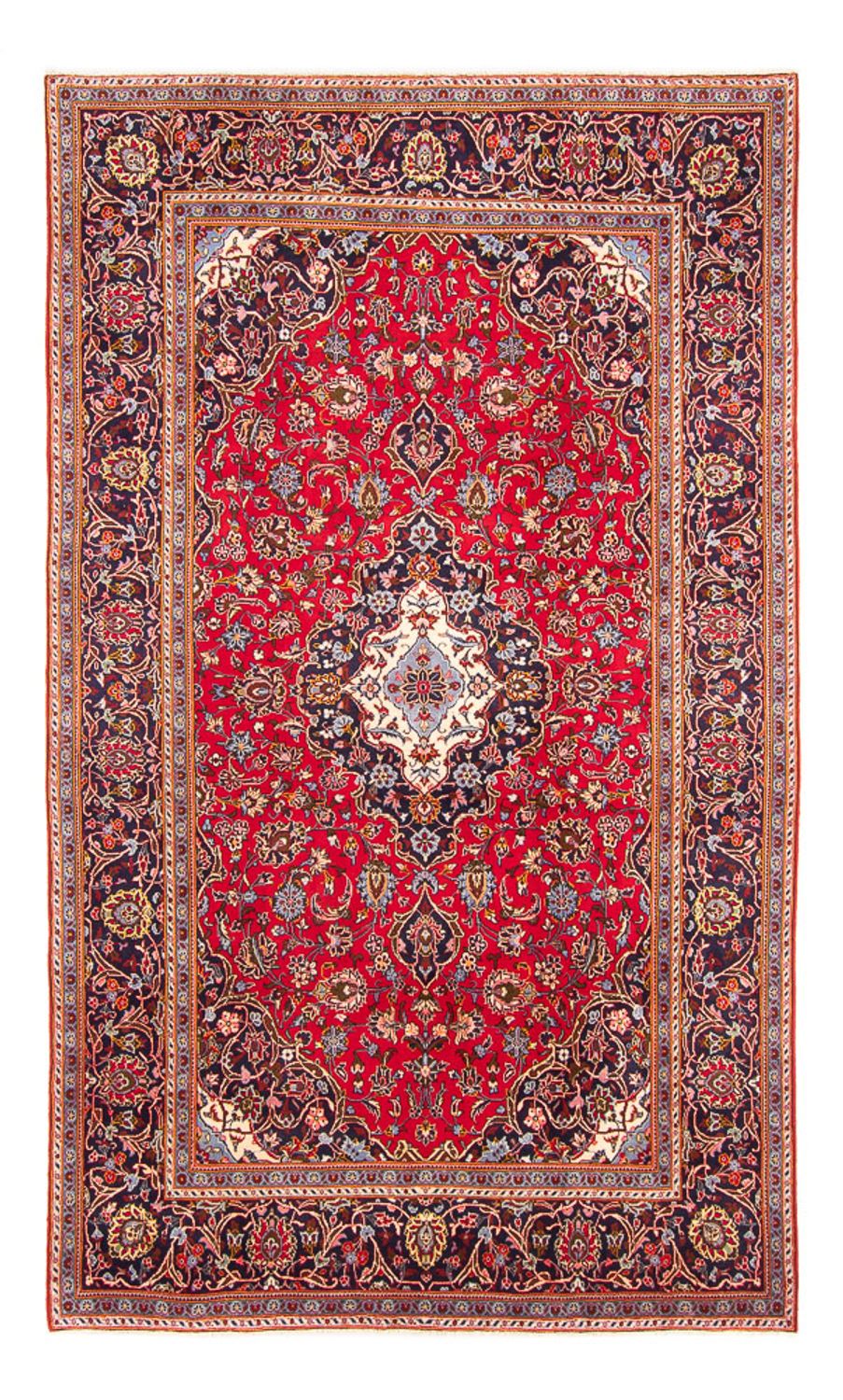 Tapis persan - Keshan - 313 x 200 cm - rouge