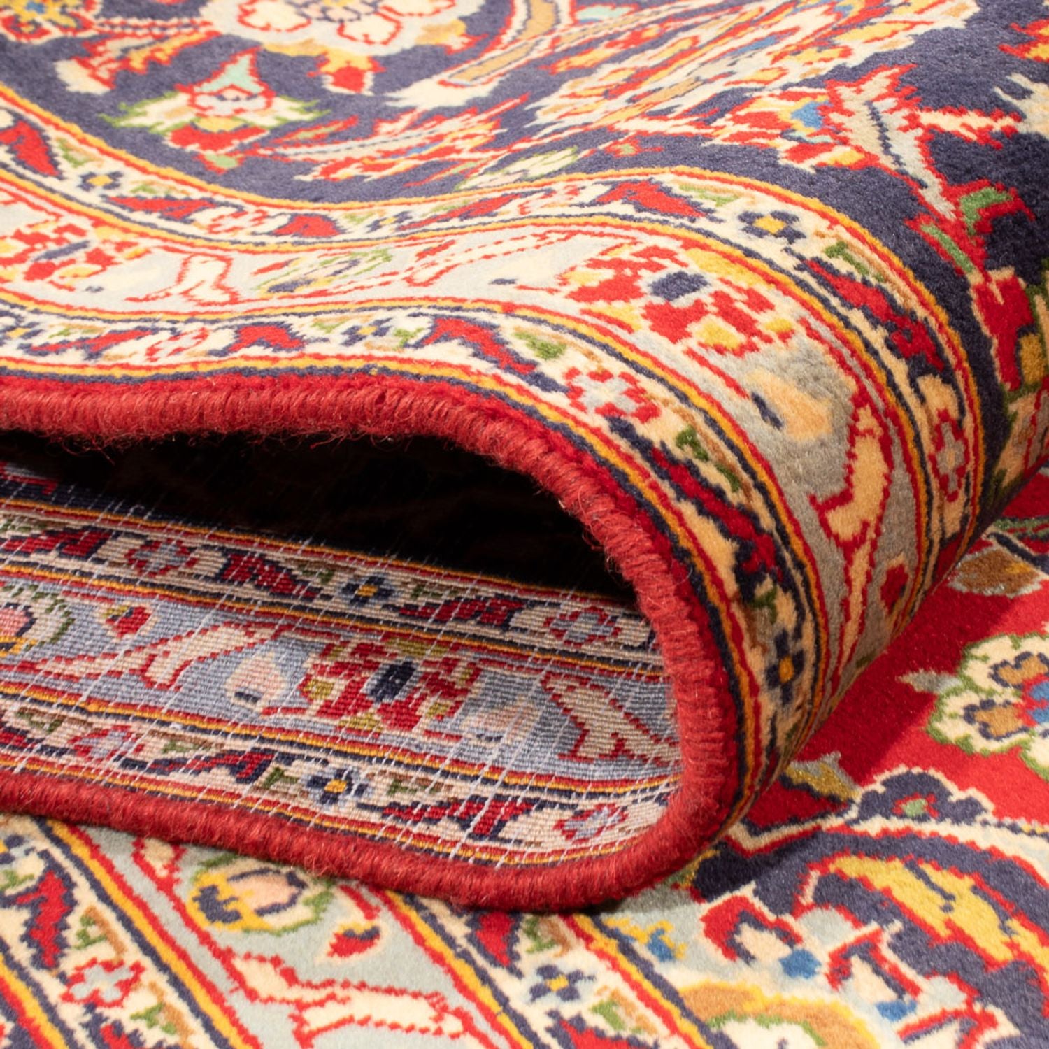 Tapis persan - Keshan - 307 x 204 cm - rouge