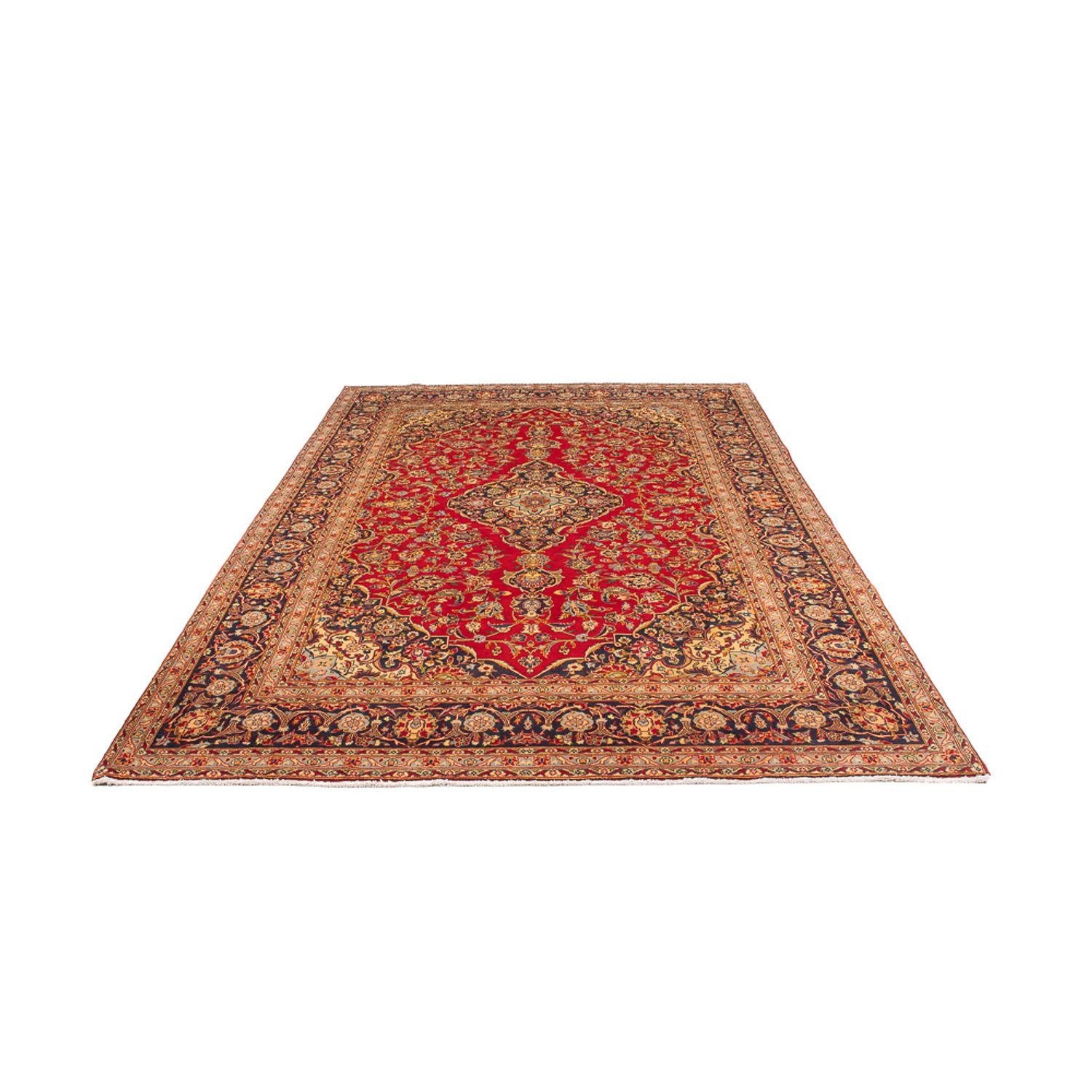 Tapis persan - Keshan - 307 x 204 cm - rouge