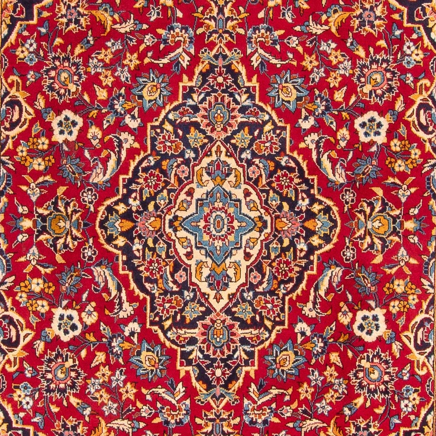 Tapis persan - Keshan - 312 x 202 cm - rouge