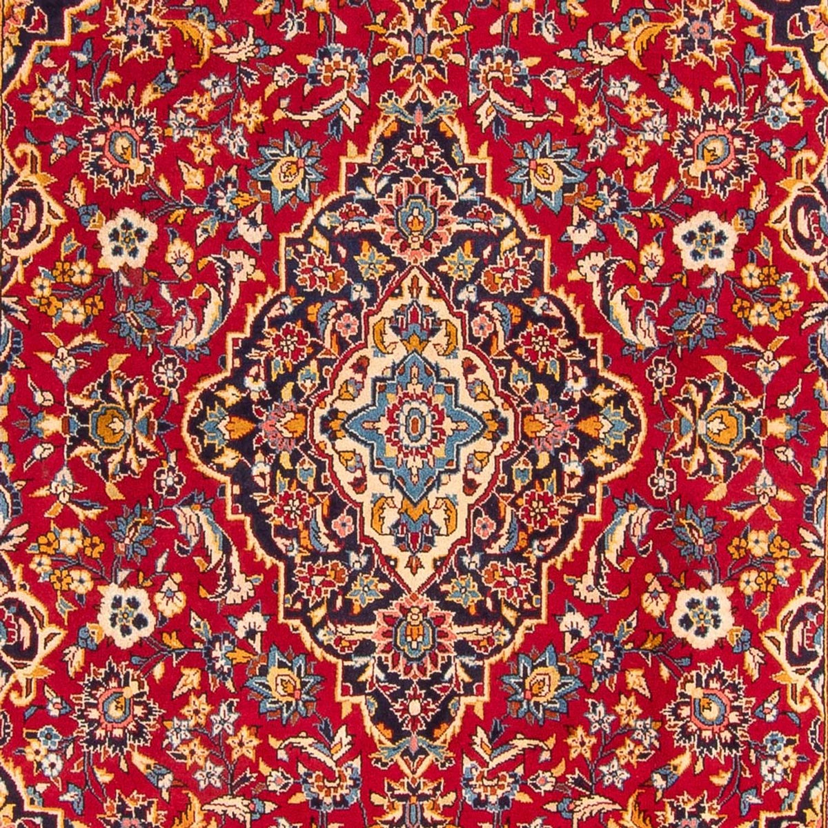 Tapis persan - Keshan - 312 x 202 cm - rouge