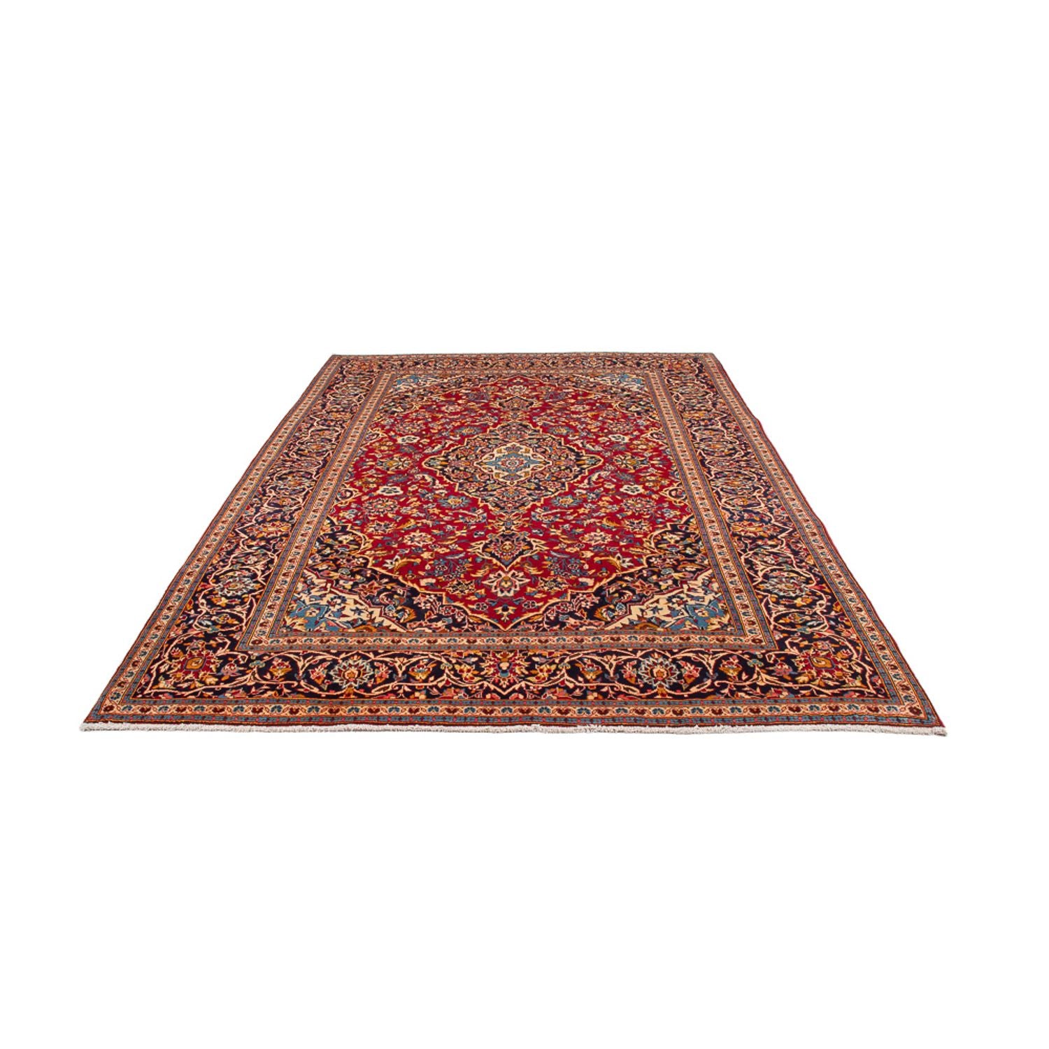 Tapis persan - Keshan - 312 x 202 cm - rouge