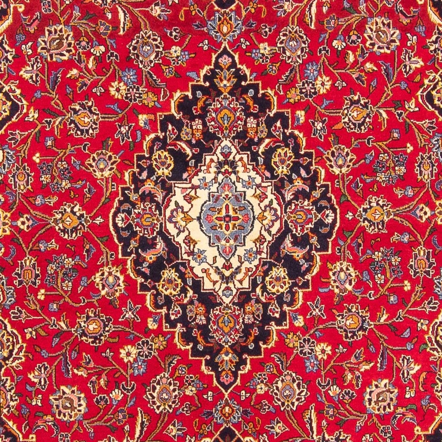 Tapis persan - Keshan - 305 x 209 cm - rouge