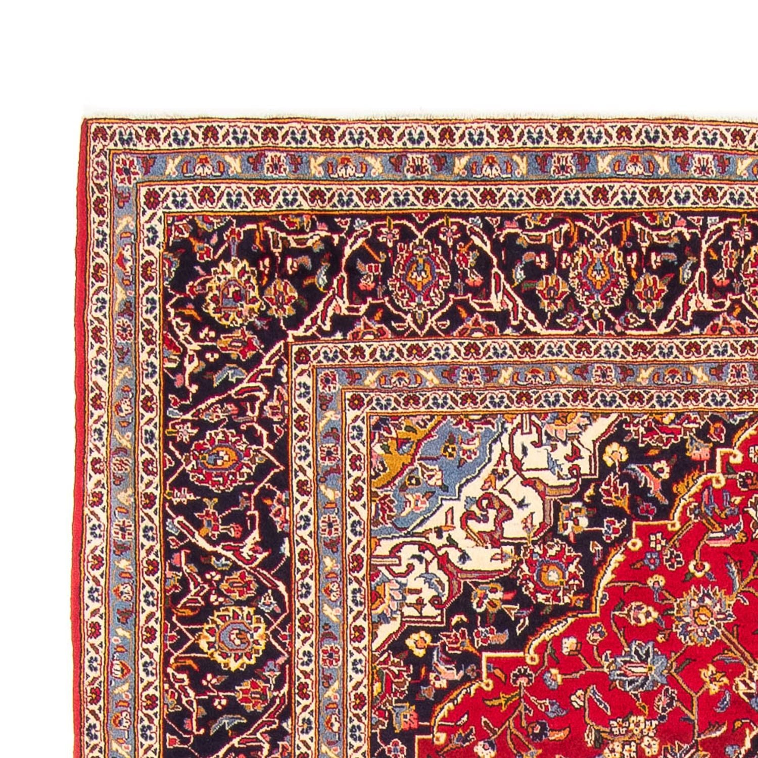 Tapis persan - Keshan - 305 x 209 cm - rouge