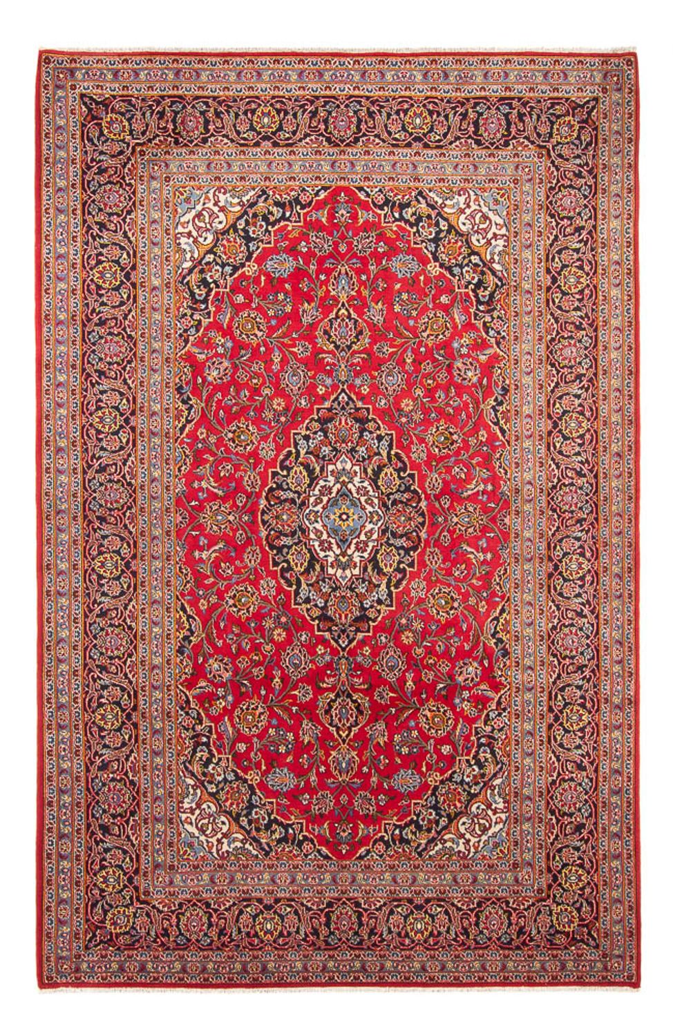 Tapis persan - Keshan - 307 x 210 cm - rouge