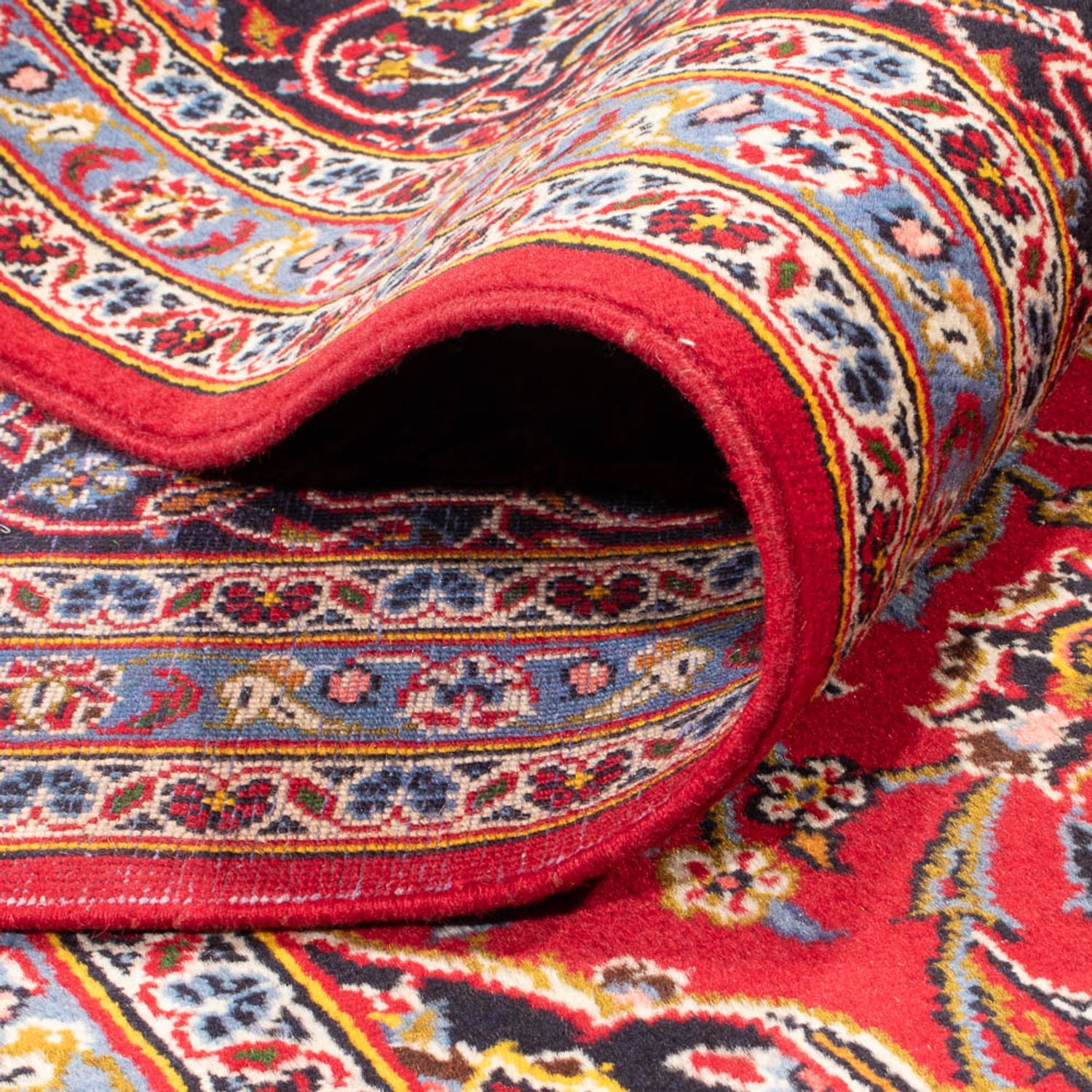 Tapis persan - Keshan - 307 x 210 cm - rouge