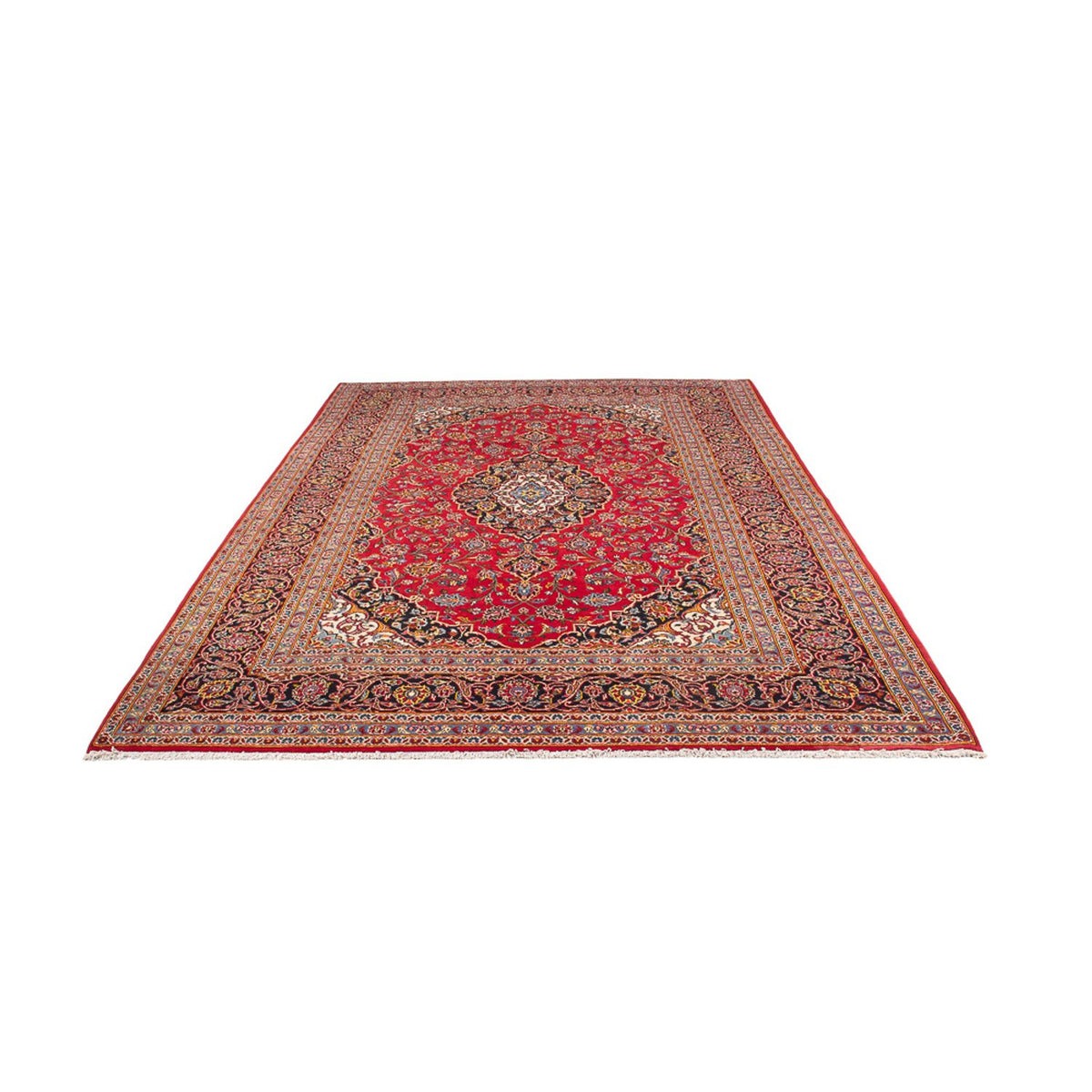 Tapis persan - Keshan - 307 x 210 cm - rouge