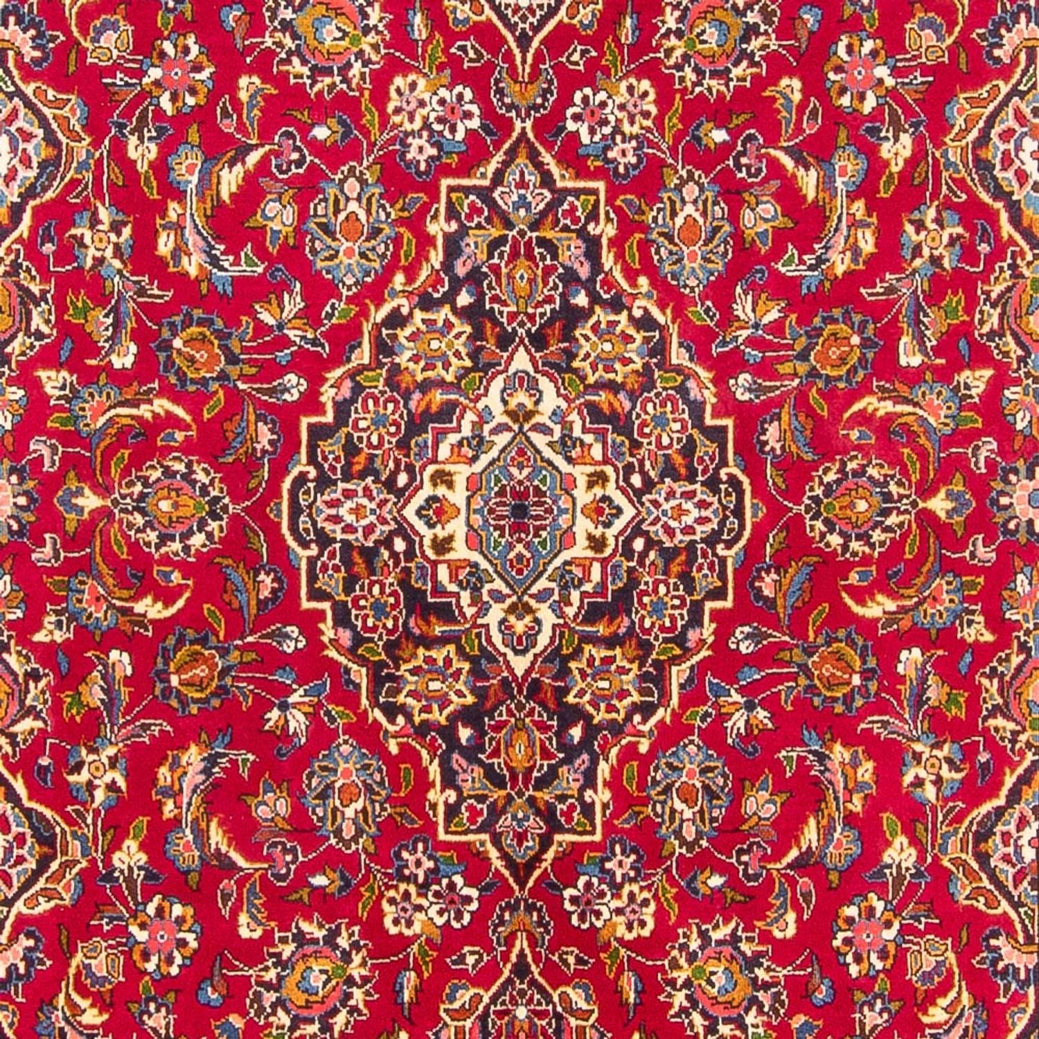 Tapis persan - Keshan - 316 x 207 cm - rouge