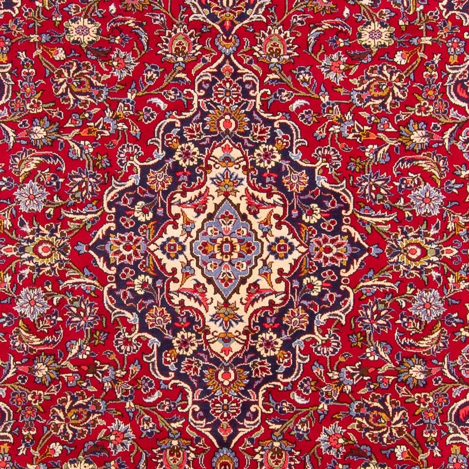 Tapis persan - Keshan - 308 x 215 cm - rouge