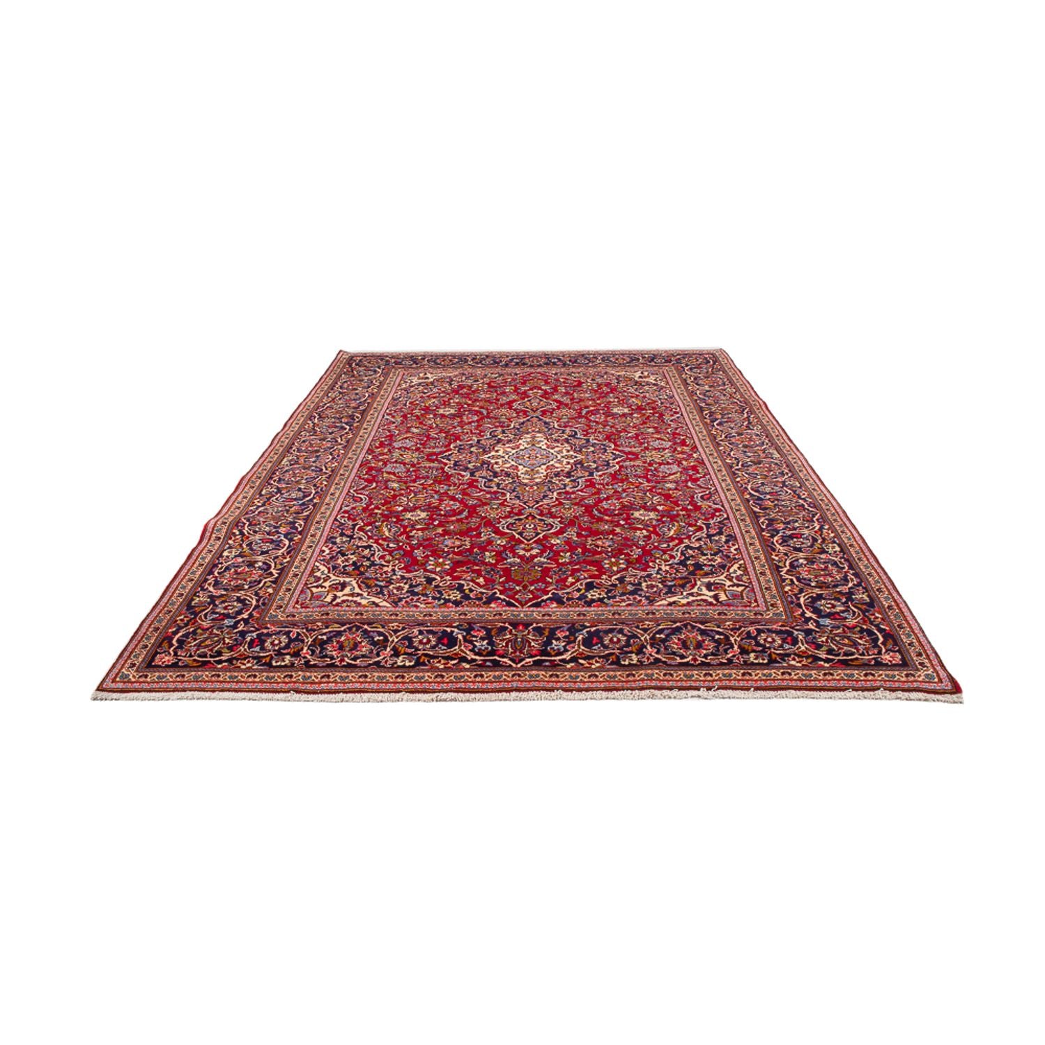 Tapis persan - Keshan - 308 x 215 cm - rouge