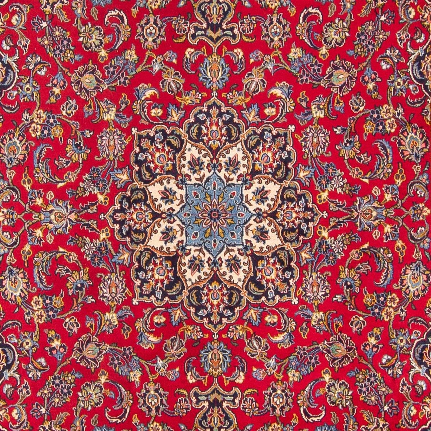 Tapis persan - Keshan - 326 x 209 cm - rouge