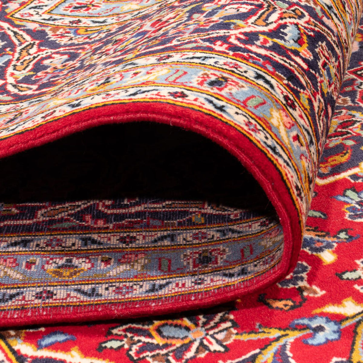 Tapis persan - Keshan - 332 x 223 cm - rouge