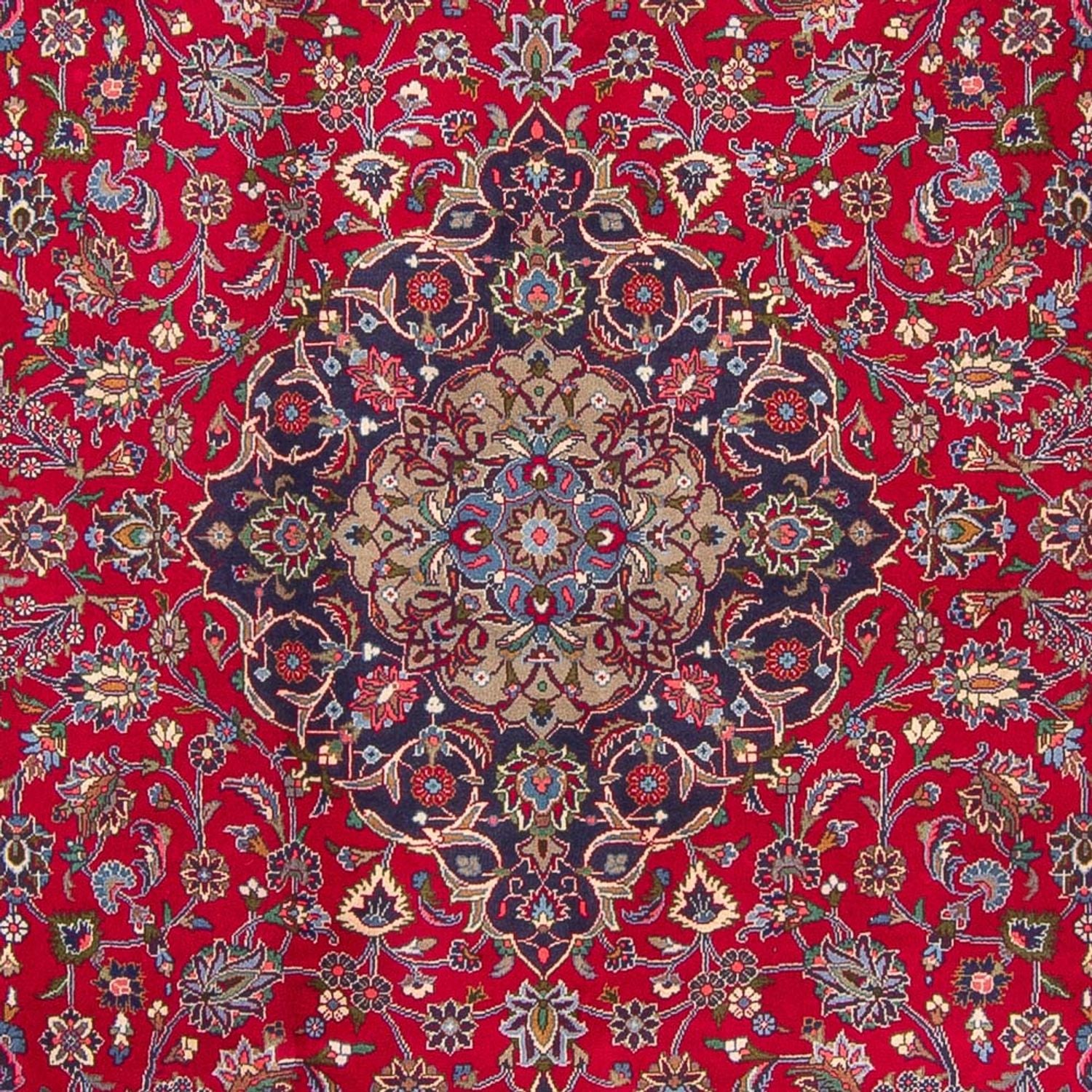 Tapis persan - Keshan - 337 x 240 cm - rouge
