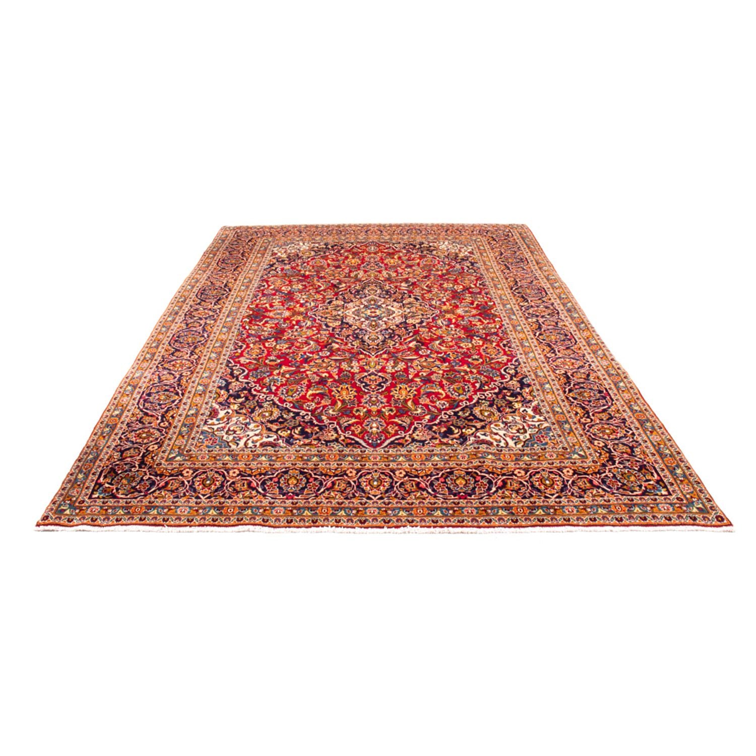 Tapis persan - Keshan - 345 x 237 cm - rouge