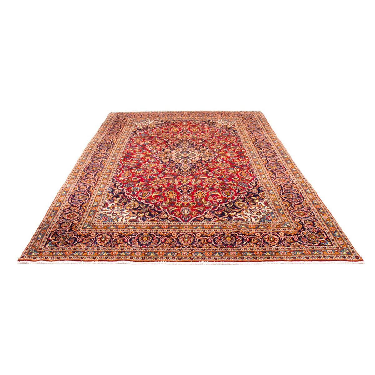 Tapis persan - Keshan - 345 x 237 cm - rouge
