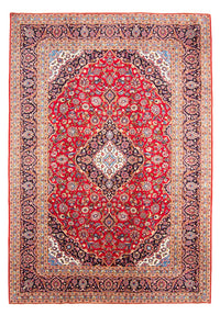 Tapis persan - Keshan - 341 x 241 cm - rouge