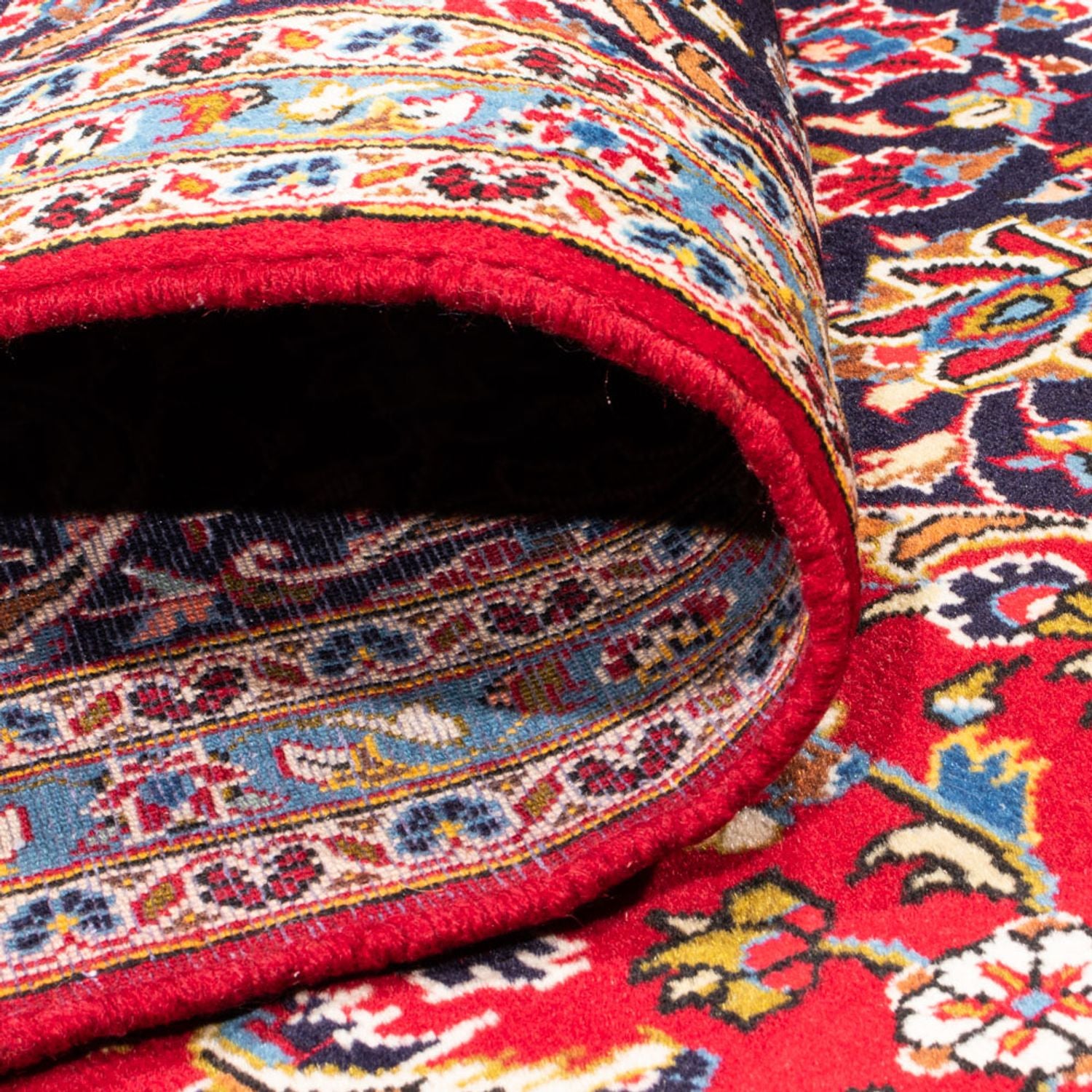 Tapis persan - Keshan - 341 x 241 cm - rouge